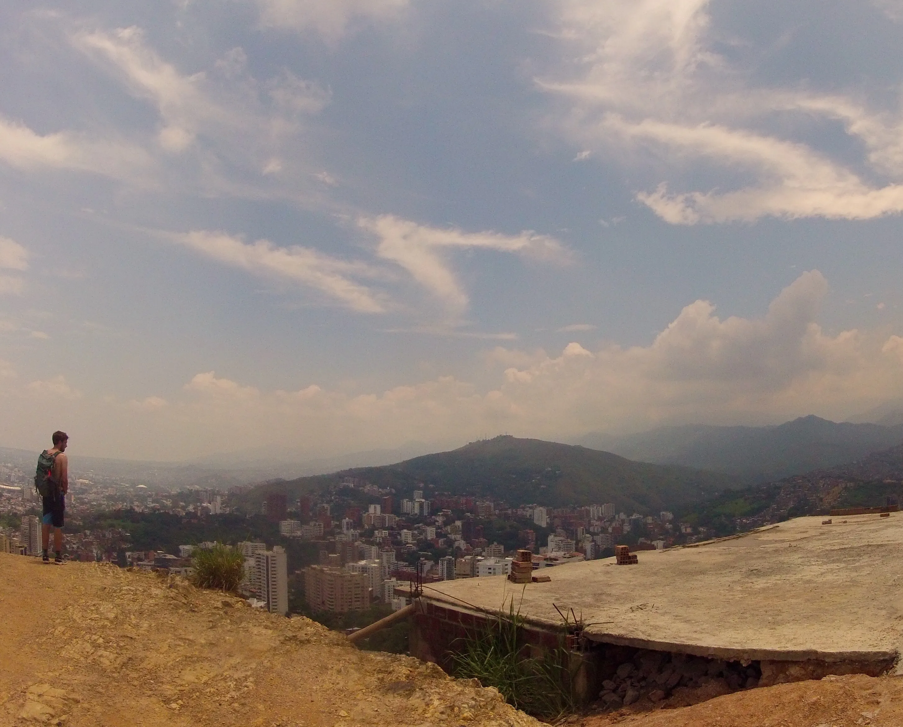 Hike up to Cerro de la Tres Cruces 