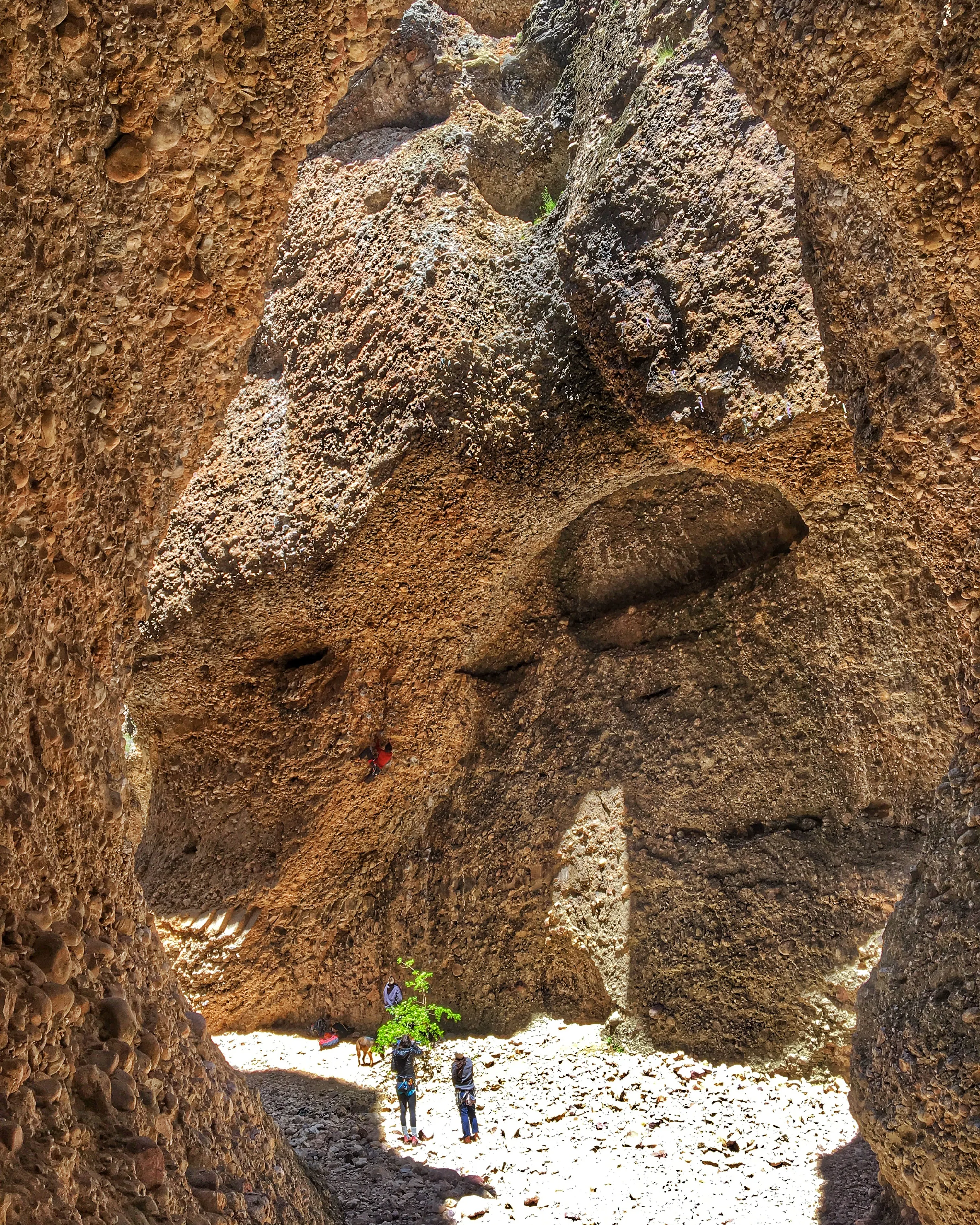 Climb at Maple Canyon 