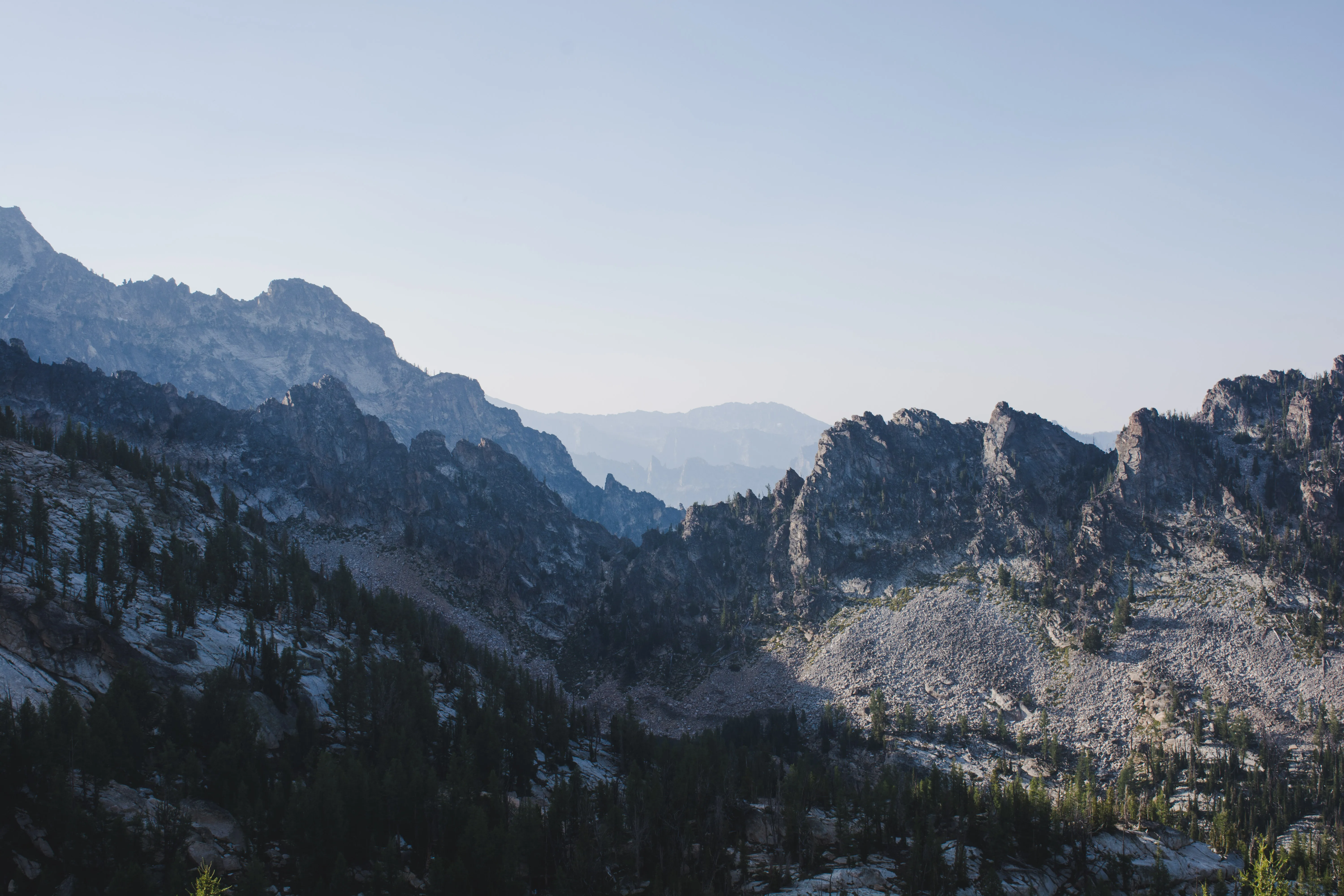 Backpack and Summit Trapper Peak