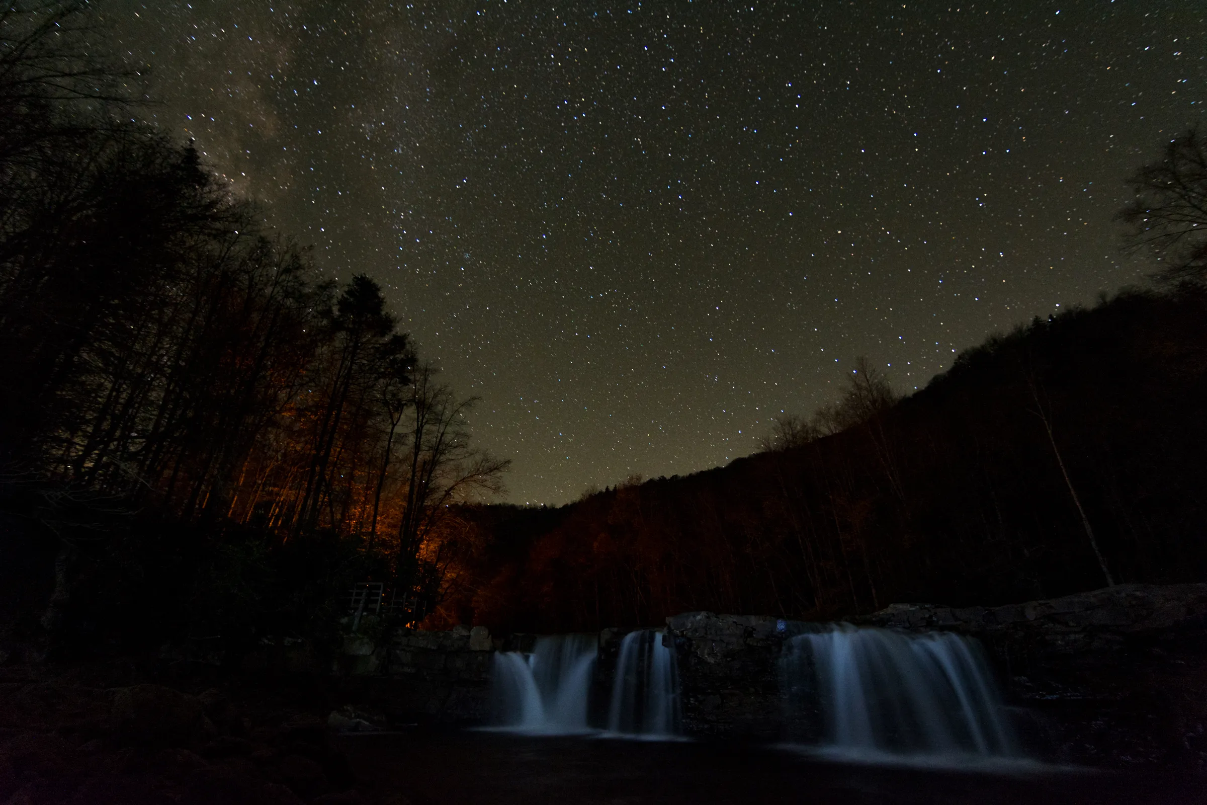 Hike to High Falls in Monongahela National Forest