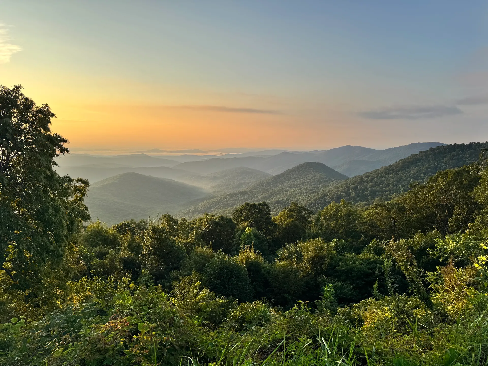 Mills River Valley Overlook