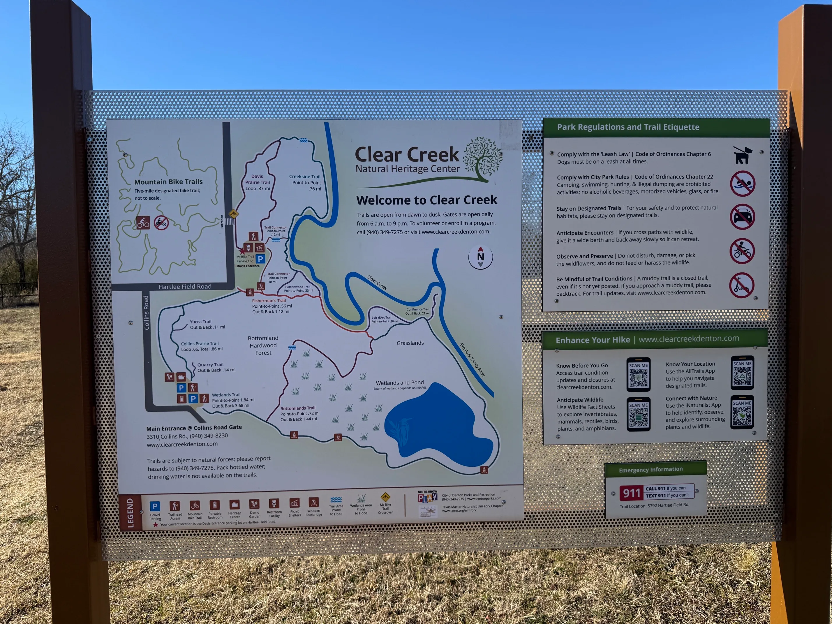 Hike Clear Creek Natural Heritage Center Loop Trail