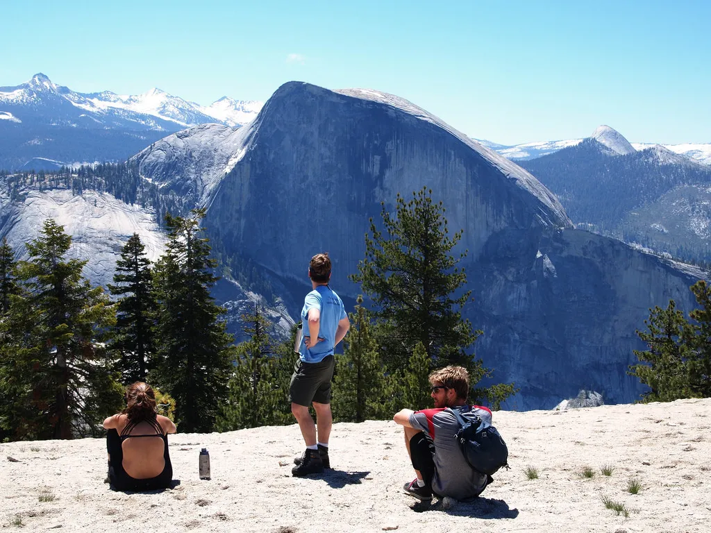 Backpack to North Dome in Yosemite