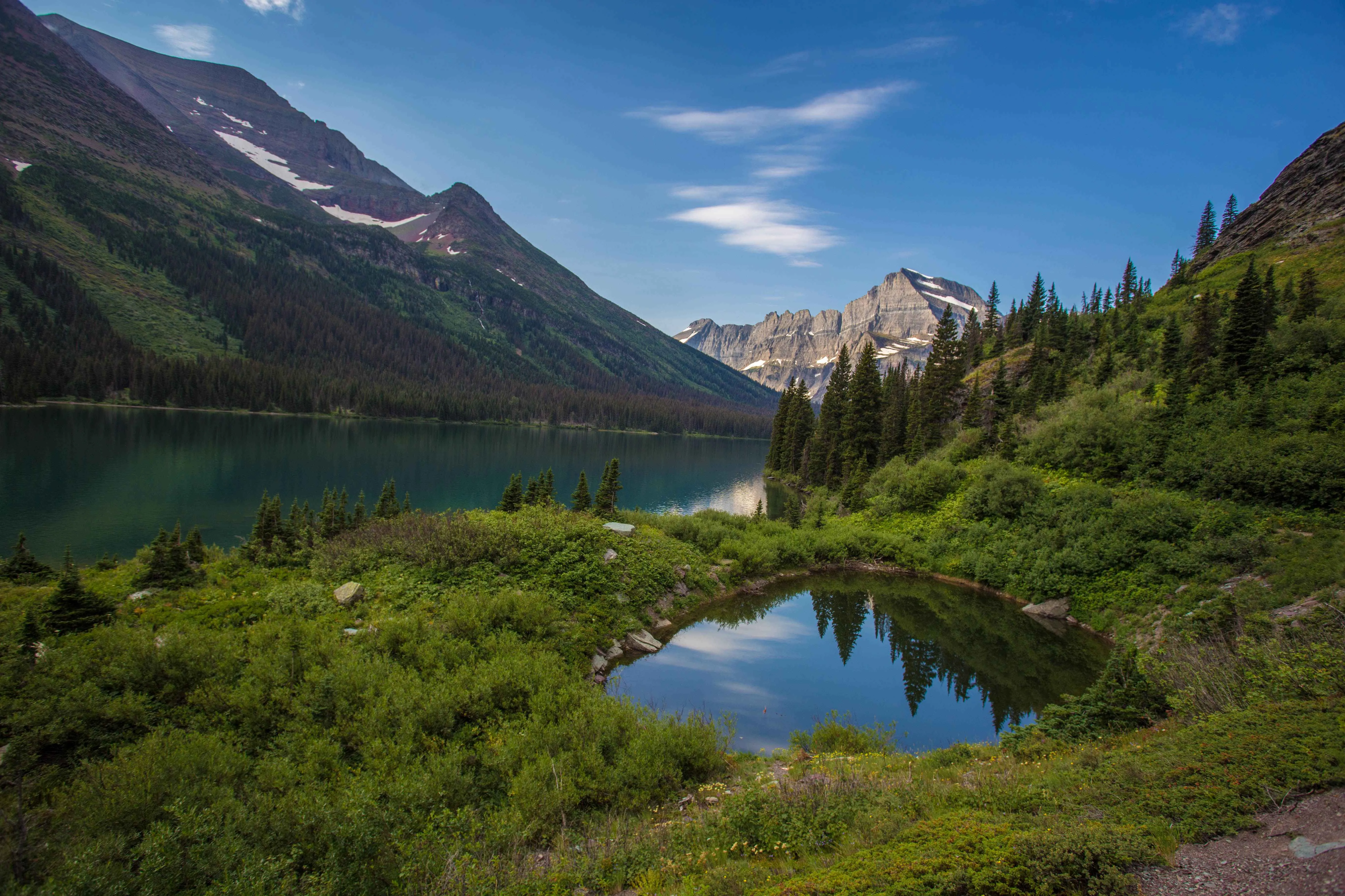 Grinnell Glacier in Glacier NP