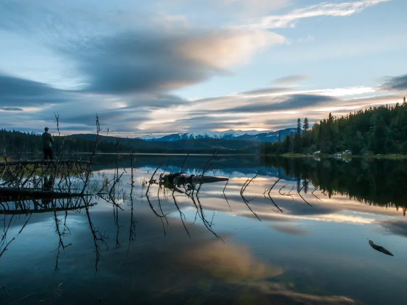Camping at Two Lakes