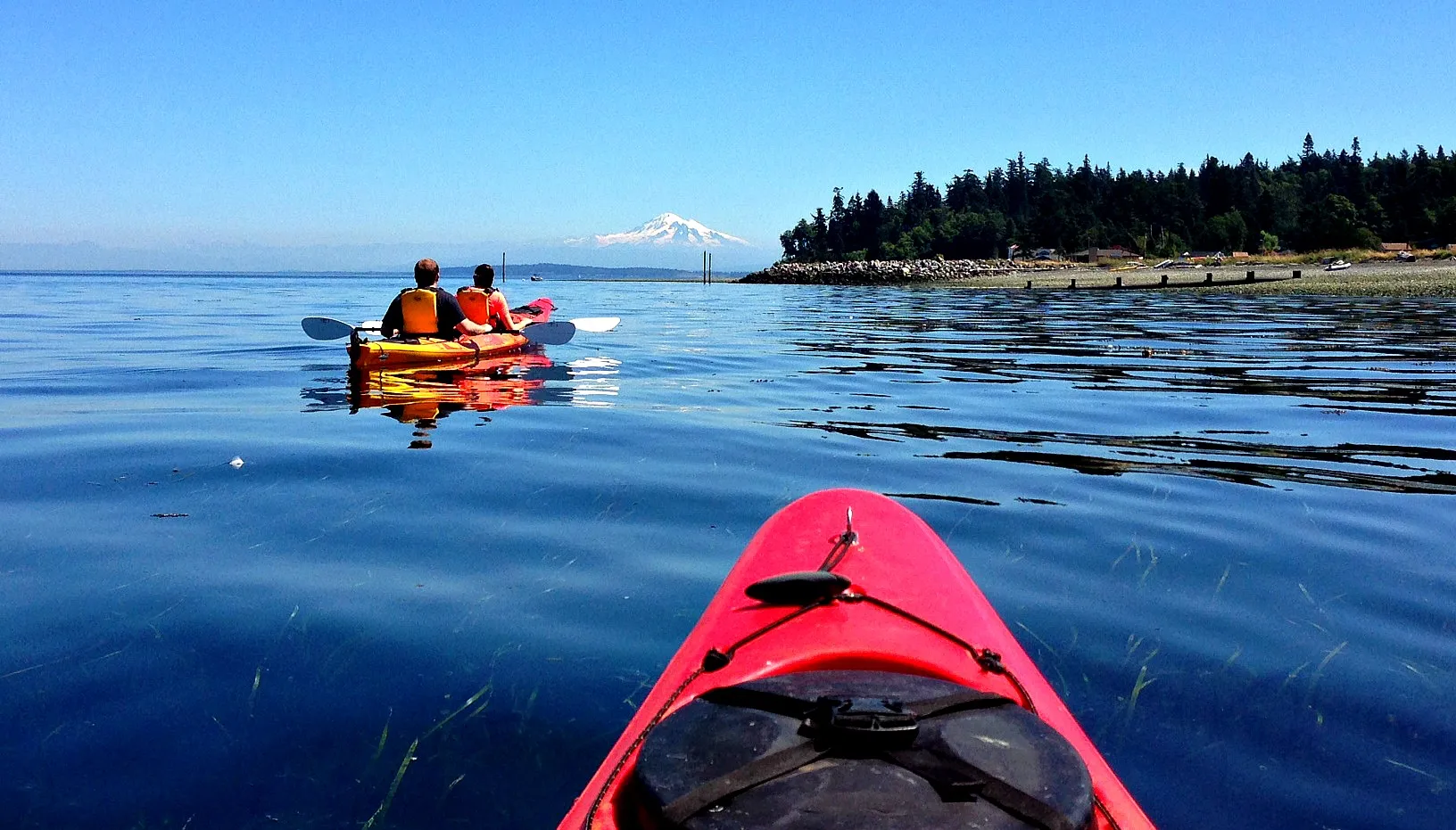 Kayaking at Point Doughty State Park