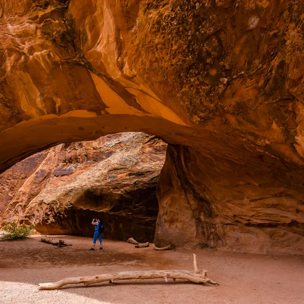 Navajo Arch via Devils Garden Trailhead