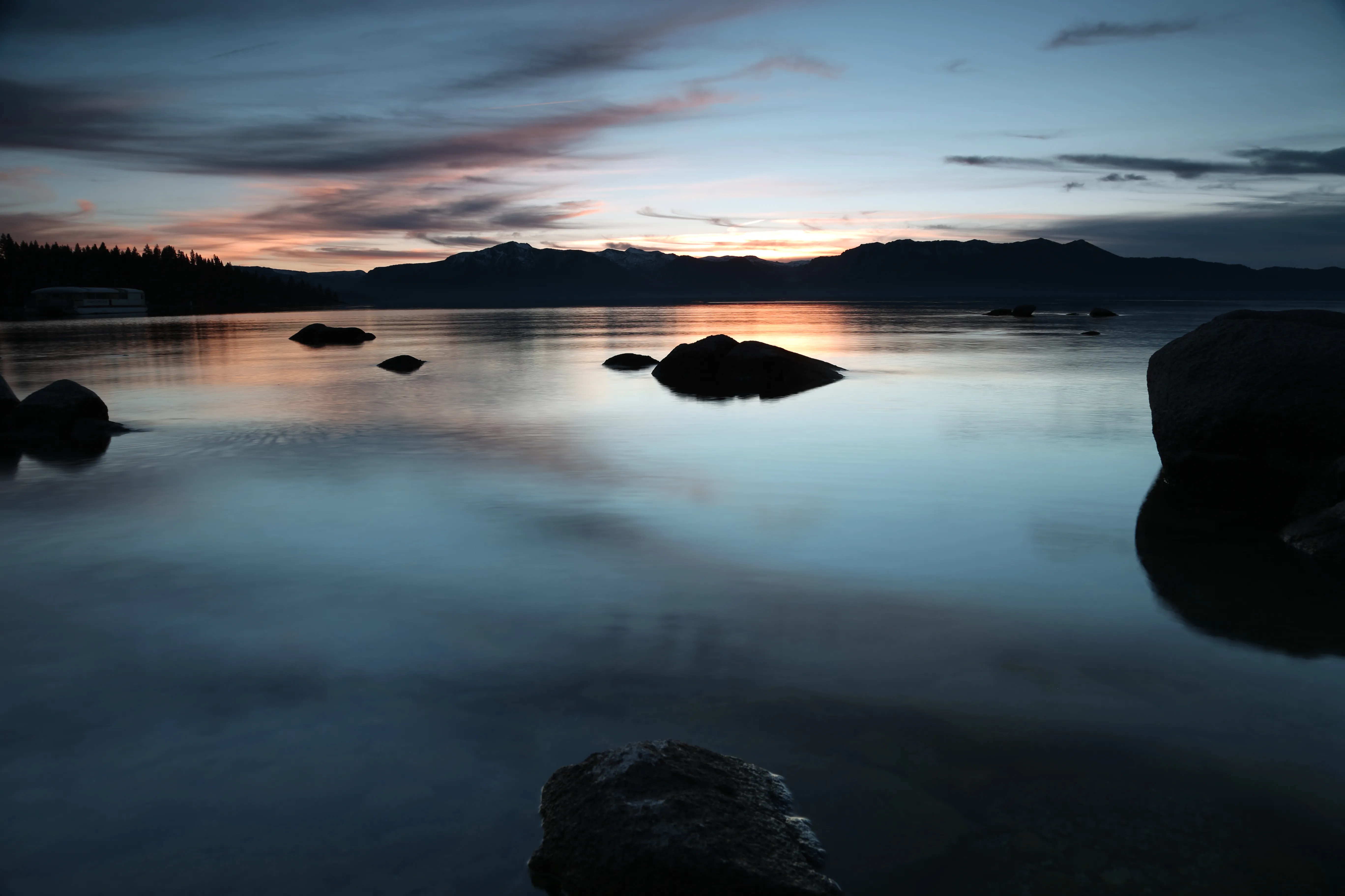 Photograph Zephyr Cove at Sunset