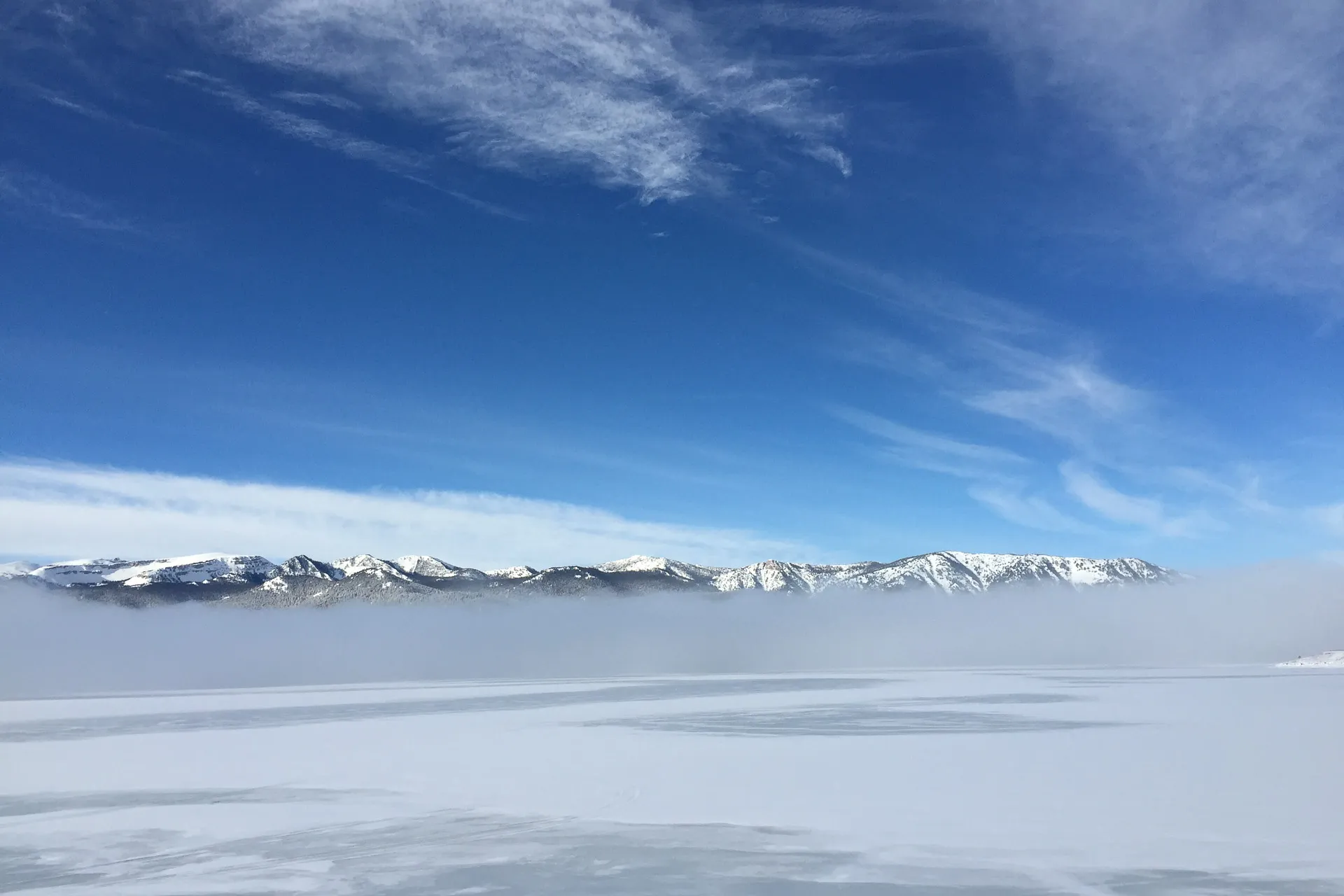 Ice Fishing Hebgen Lake
