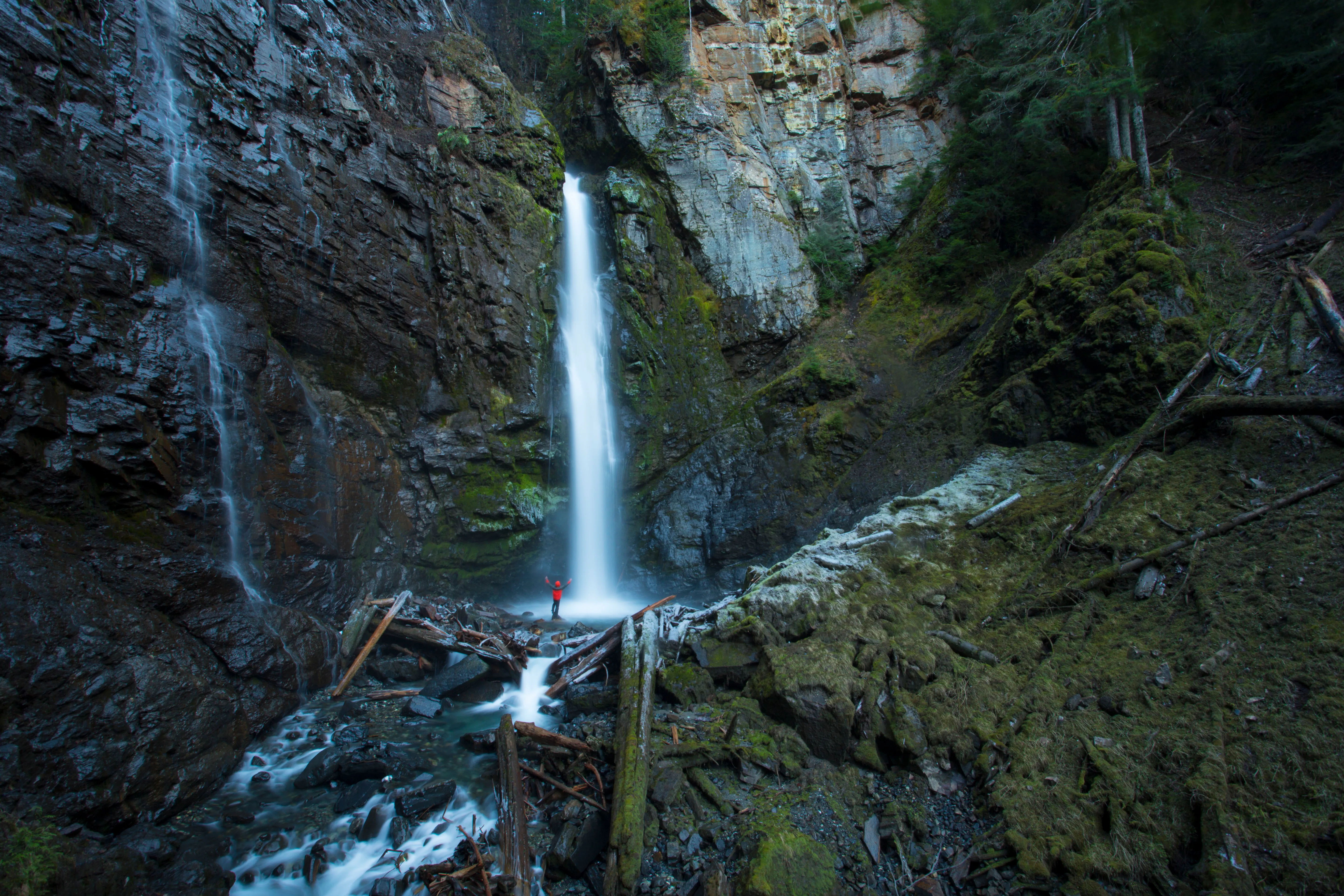 Hike to Sholes Creek Falls