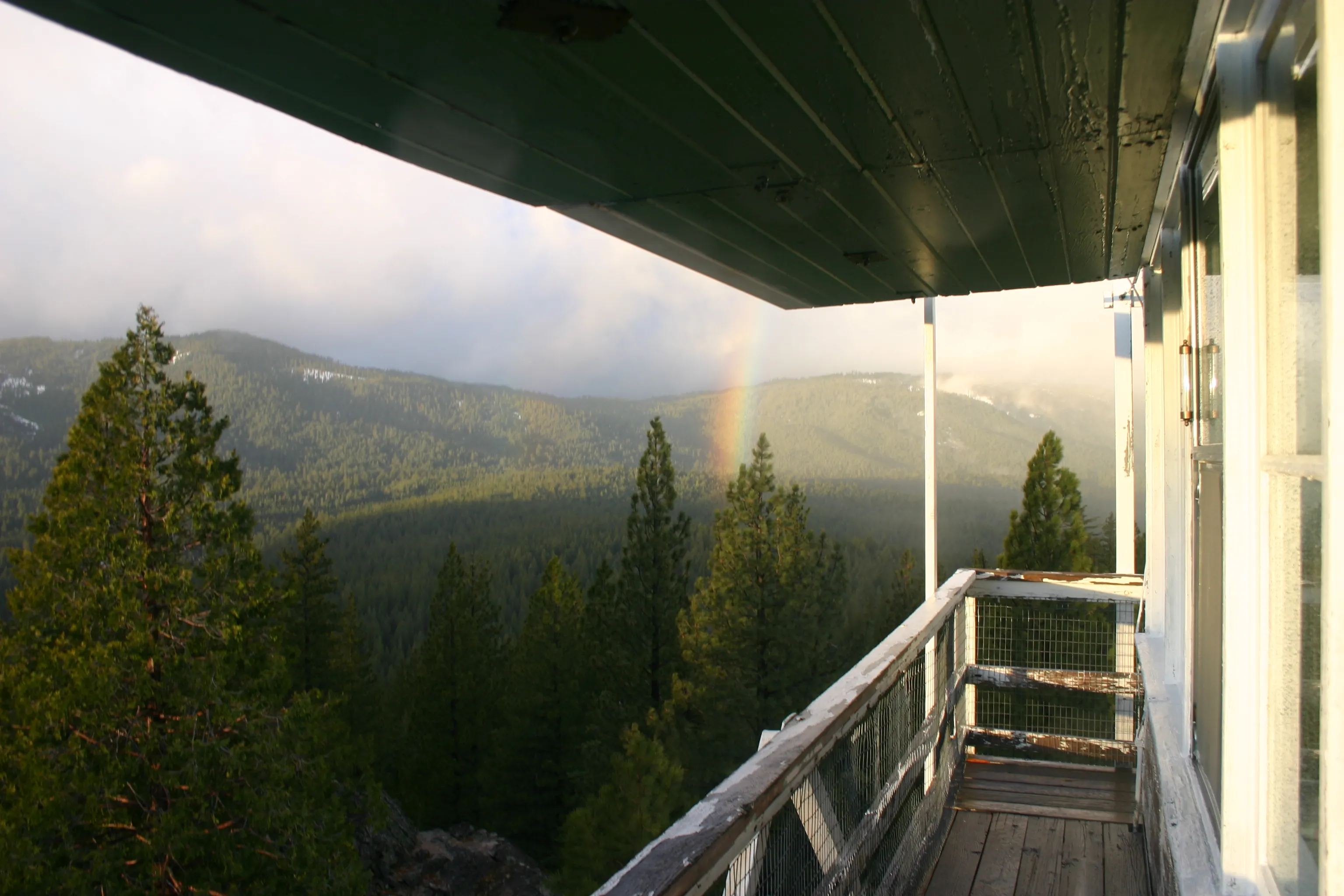 Camp at the Calpine Fire Lookout
