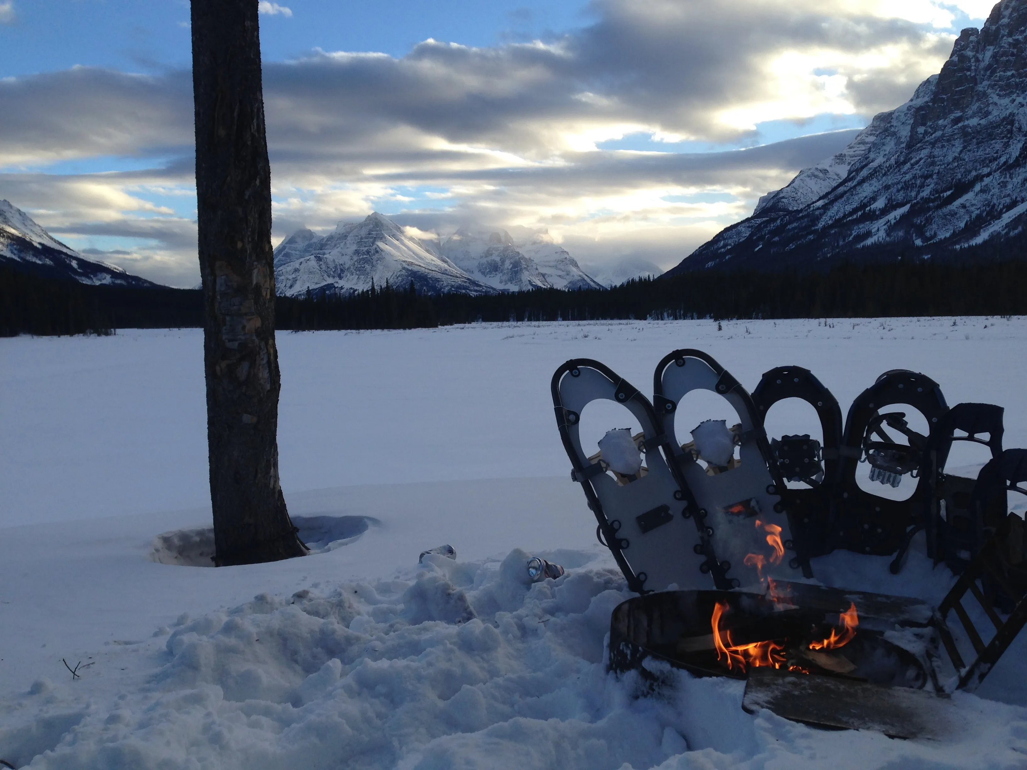 Snowshoe to Big Bend Campground