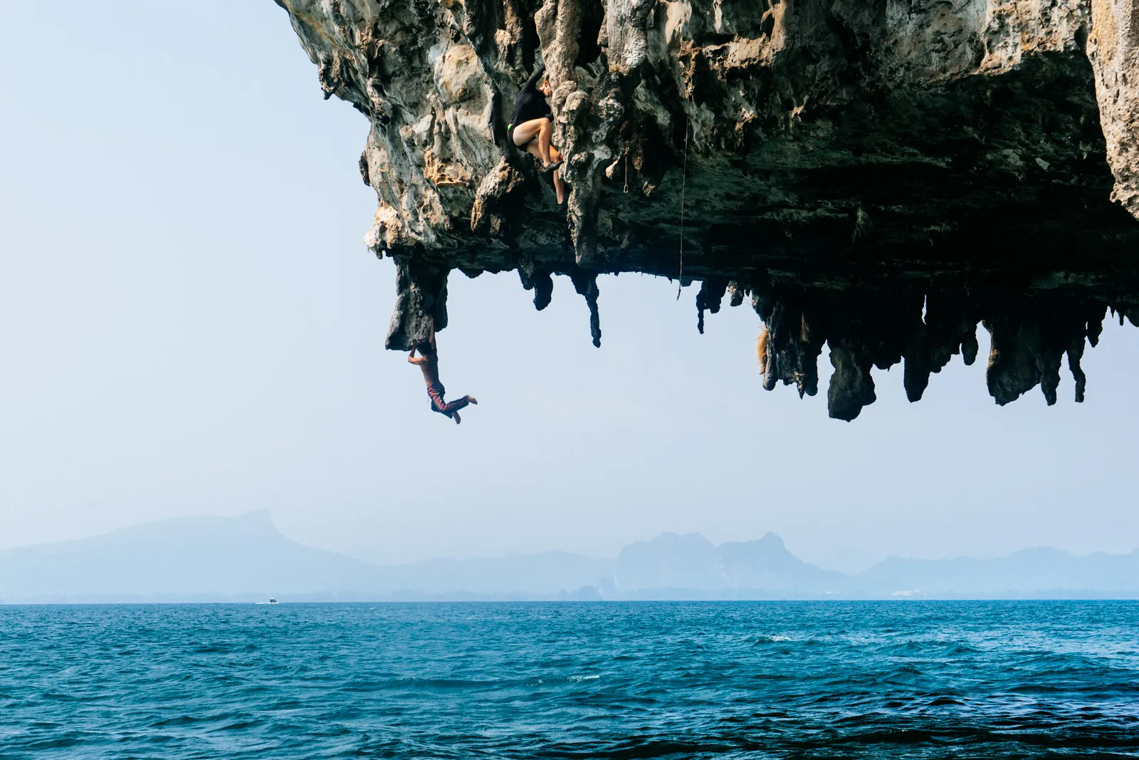 Deepwater Soloing at Tonsai