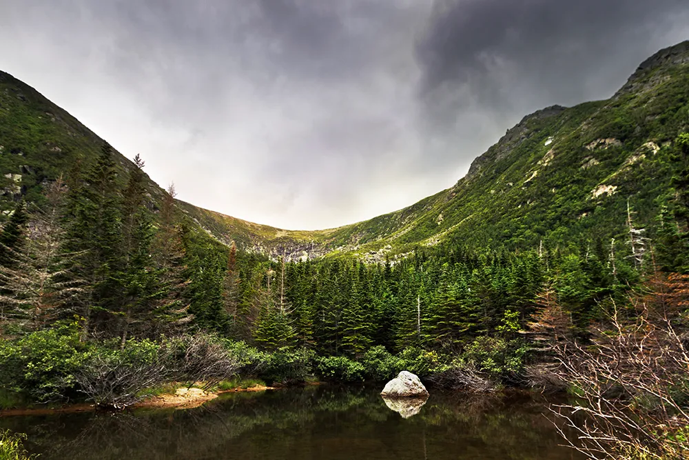 Hike Tuckerman's Ravine Trail on Mt. Washington