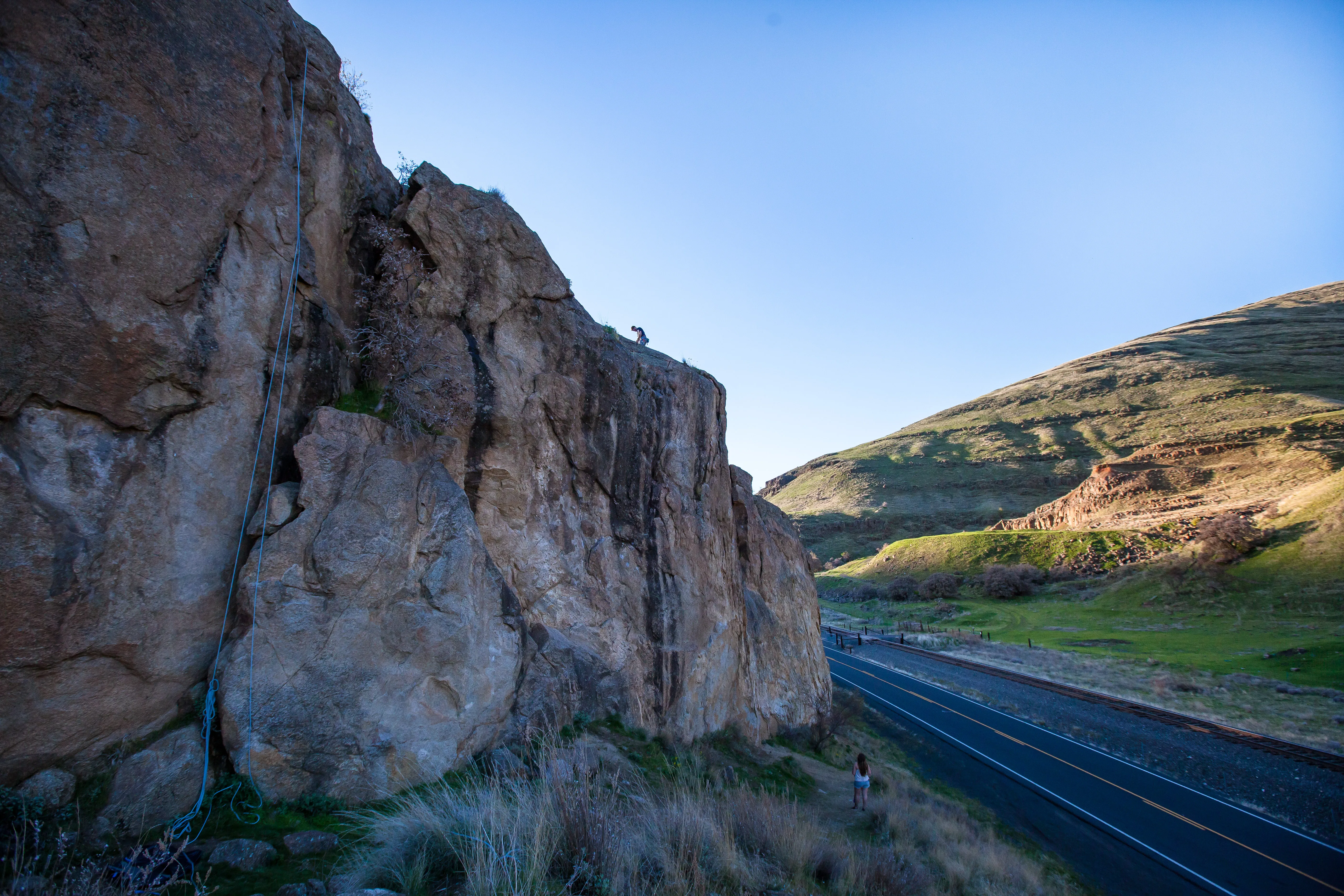 Rock Climbing at Granite Point