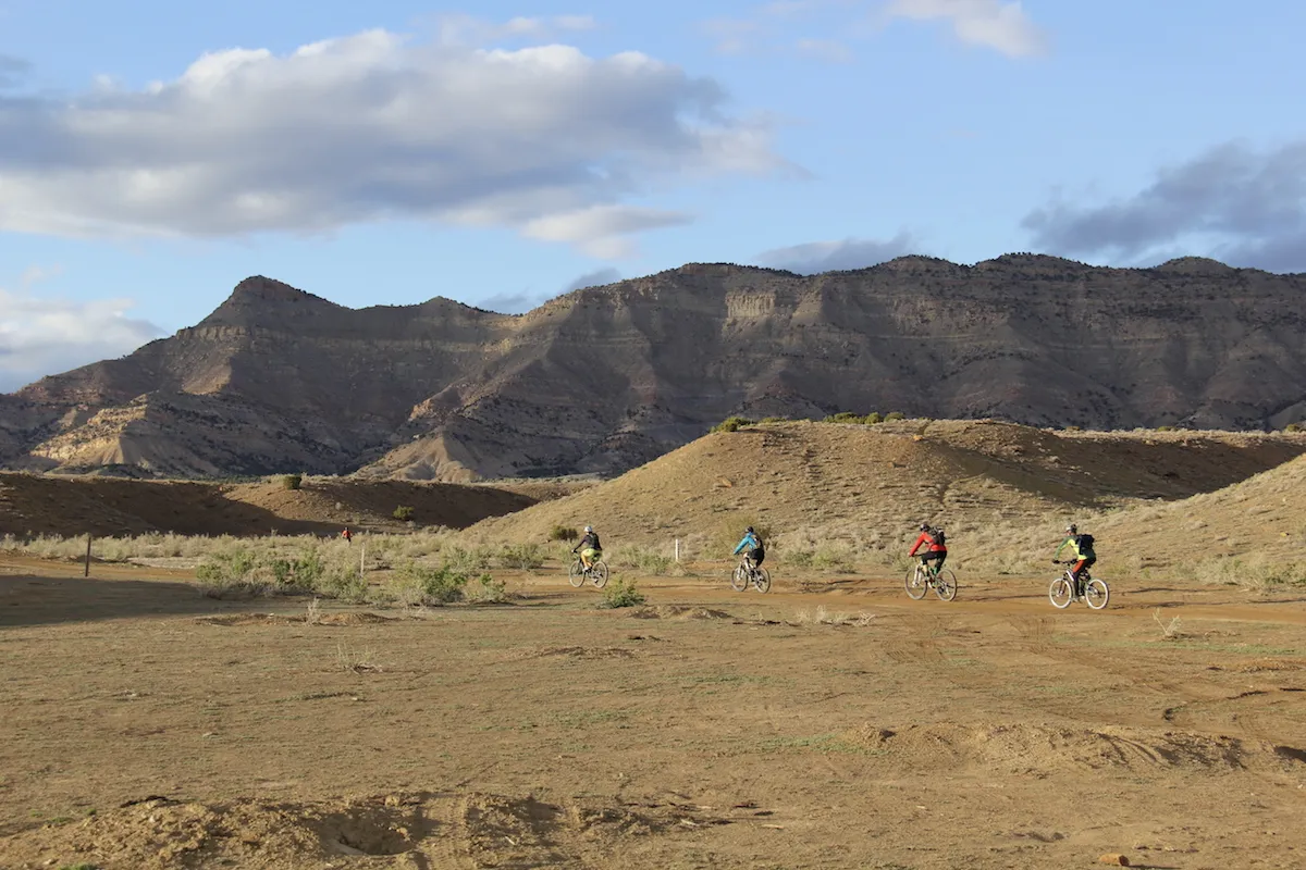 Mountain Bike the Book Cliffs