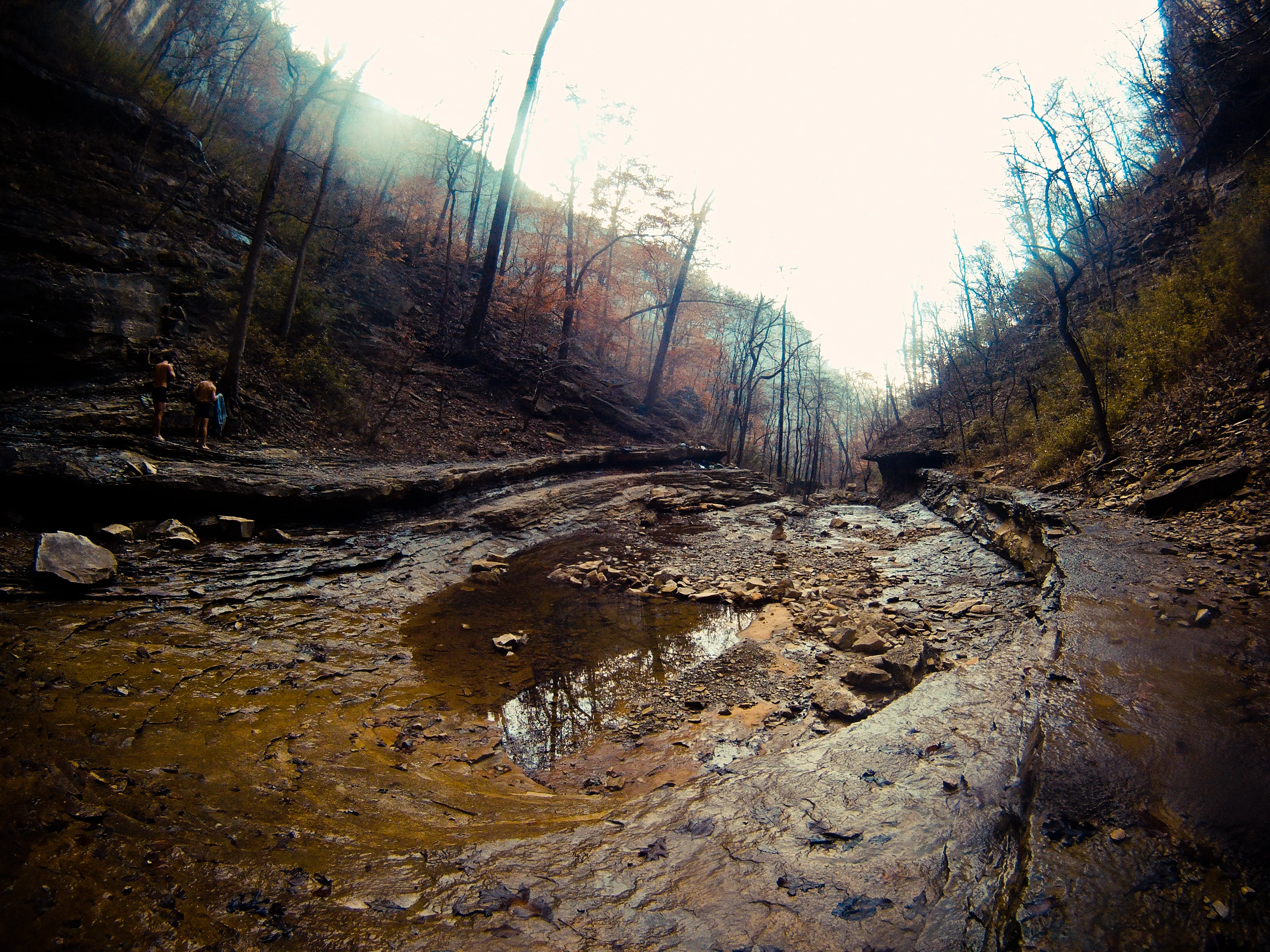 Hemmed In Hollow Falls via Hemmed In Hollow Trail