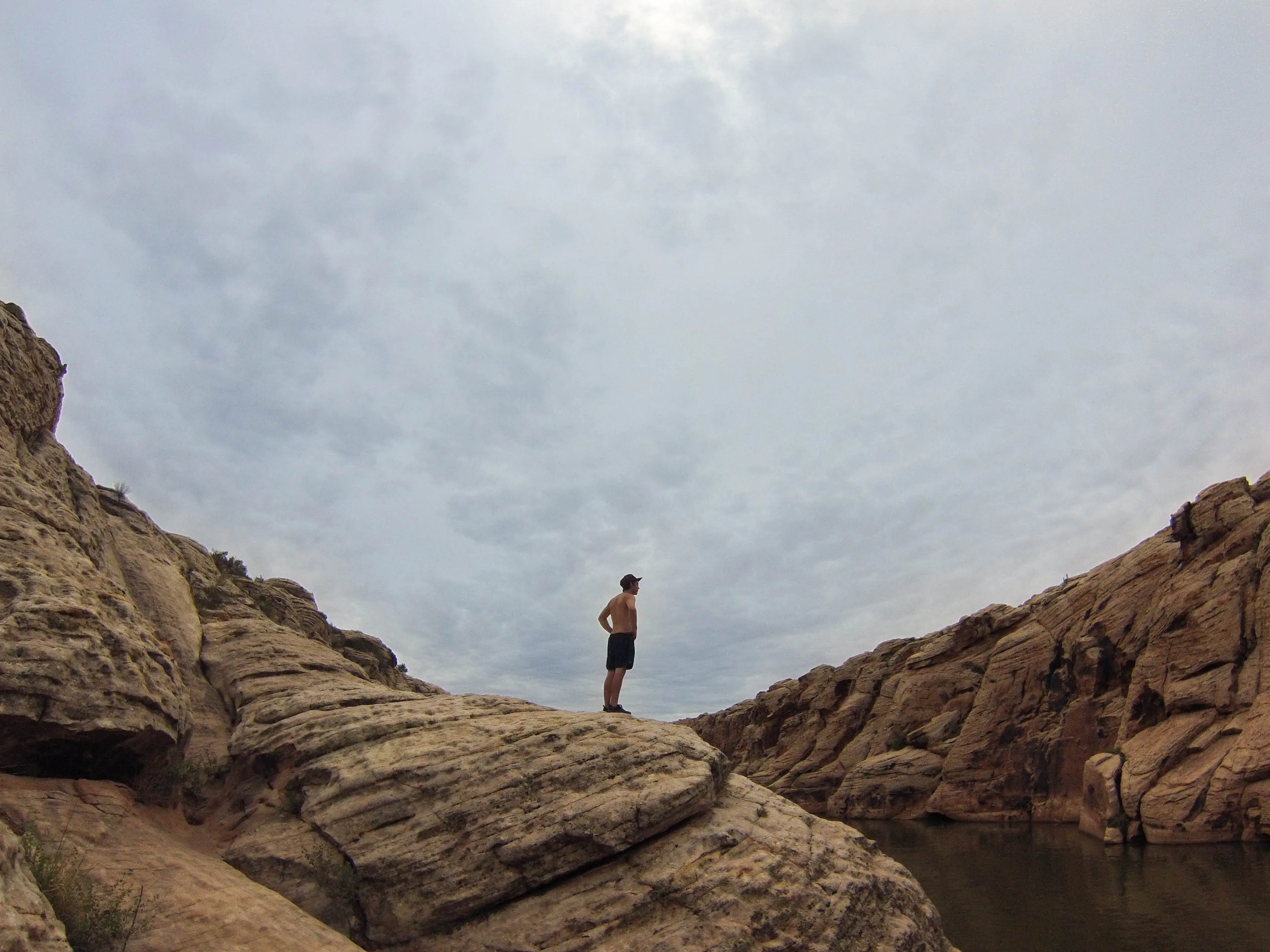 Deep Water Soloing at Clear Creek