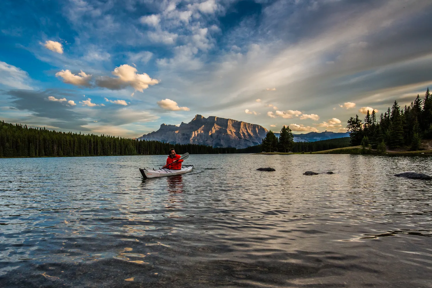Kayak Two Jack Lake