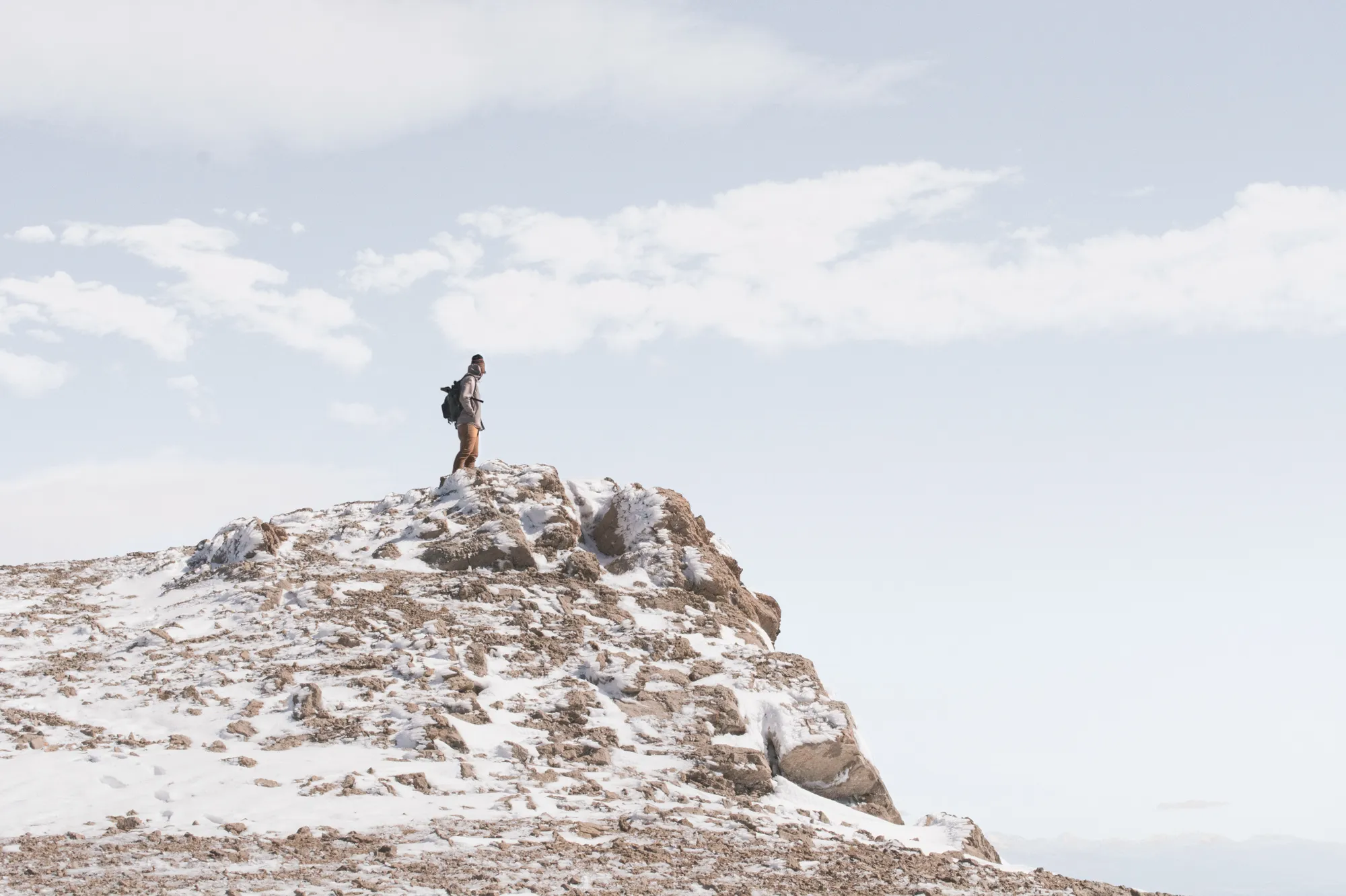 Summit Hardscrabble Peak