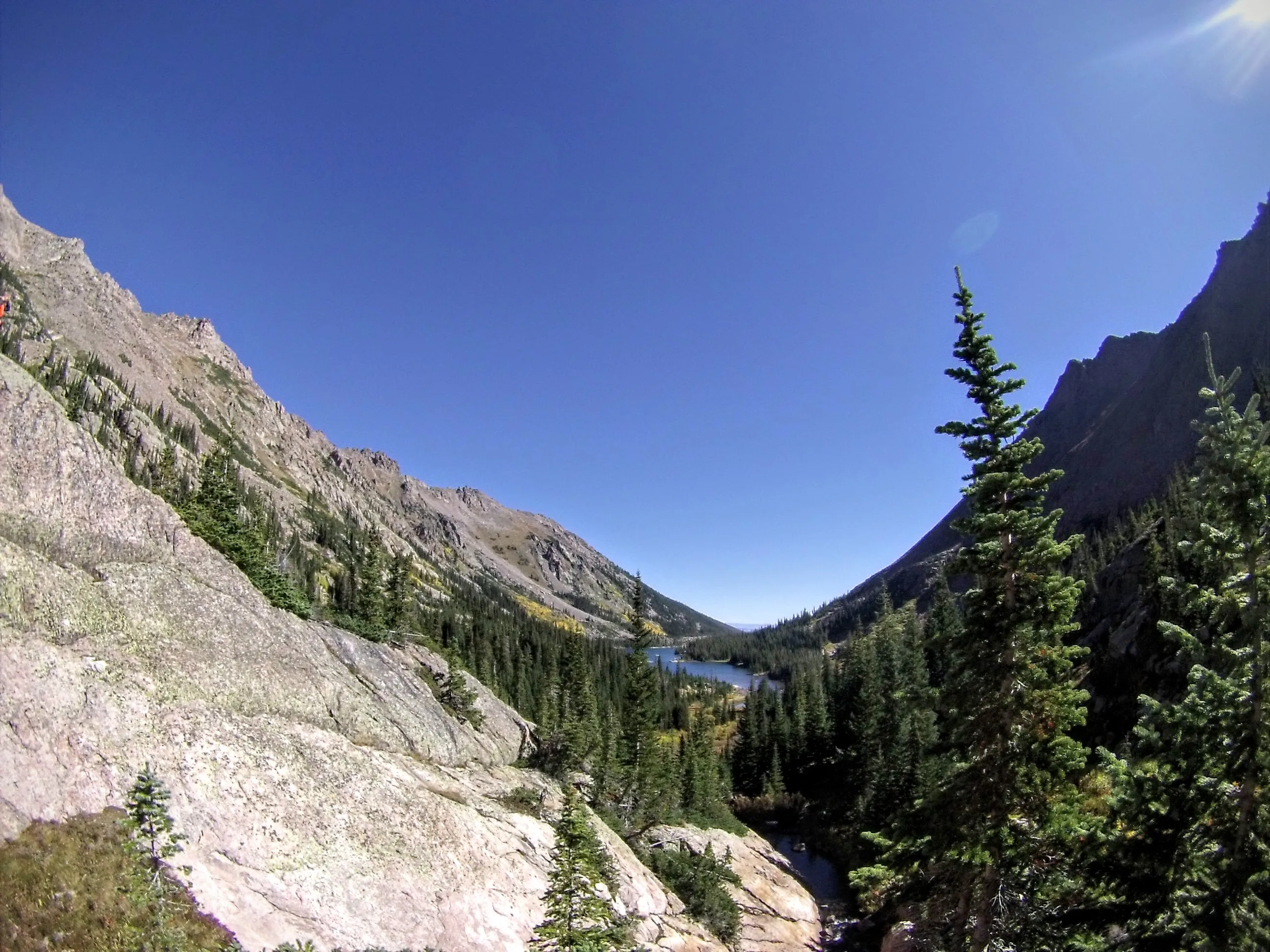 Upper Slate Lake via Rock Creek Trailhead