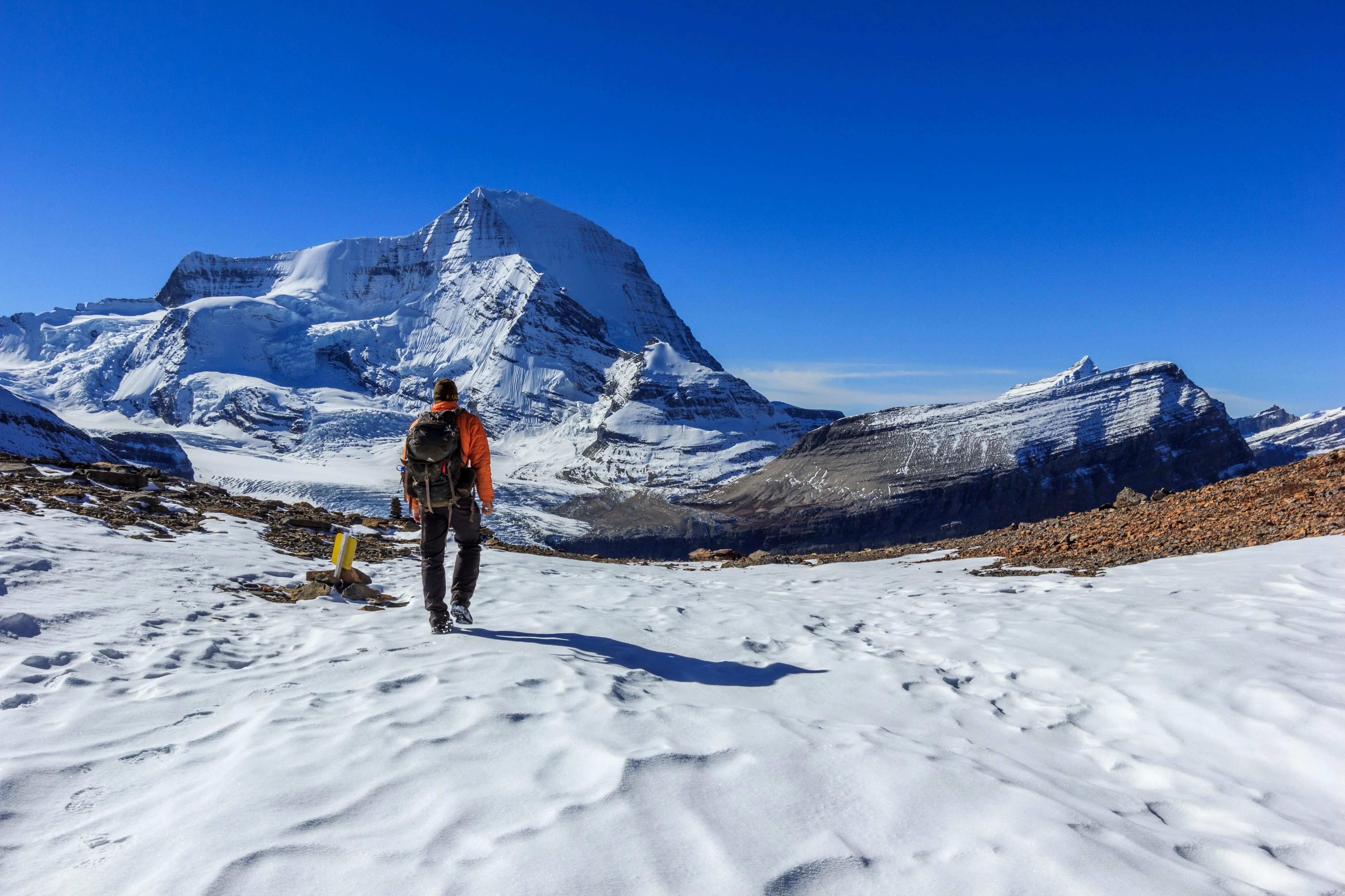 Hike to Snowbird Pass, Mount Robson Provincial Park 