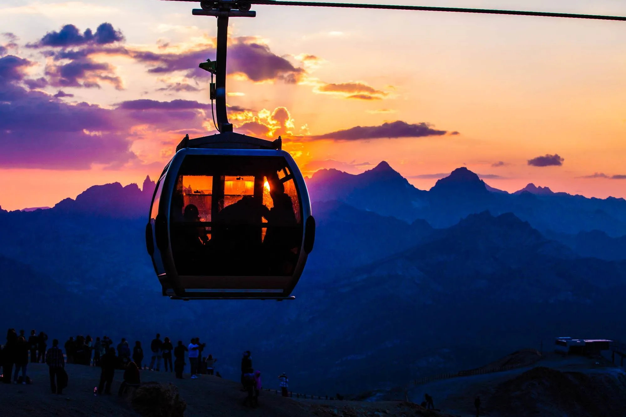 Take the Panorama Gondola to the Summit of Mammoth Mountain