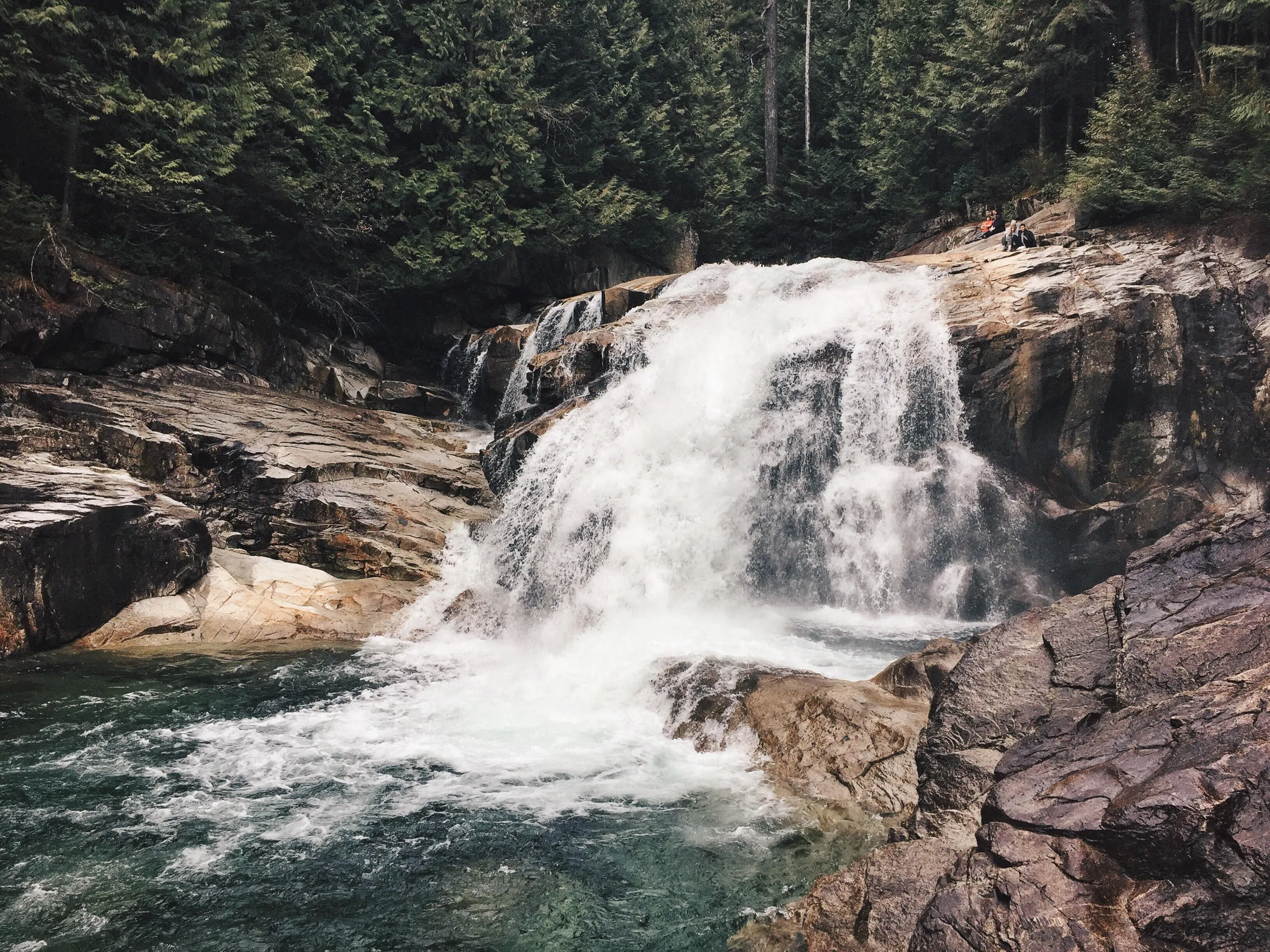 Hike to Lower Falls in Golden Ears Provincial Park