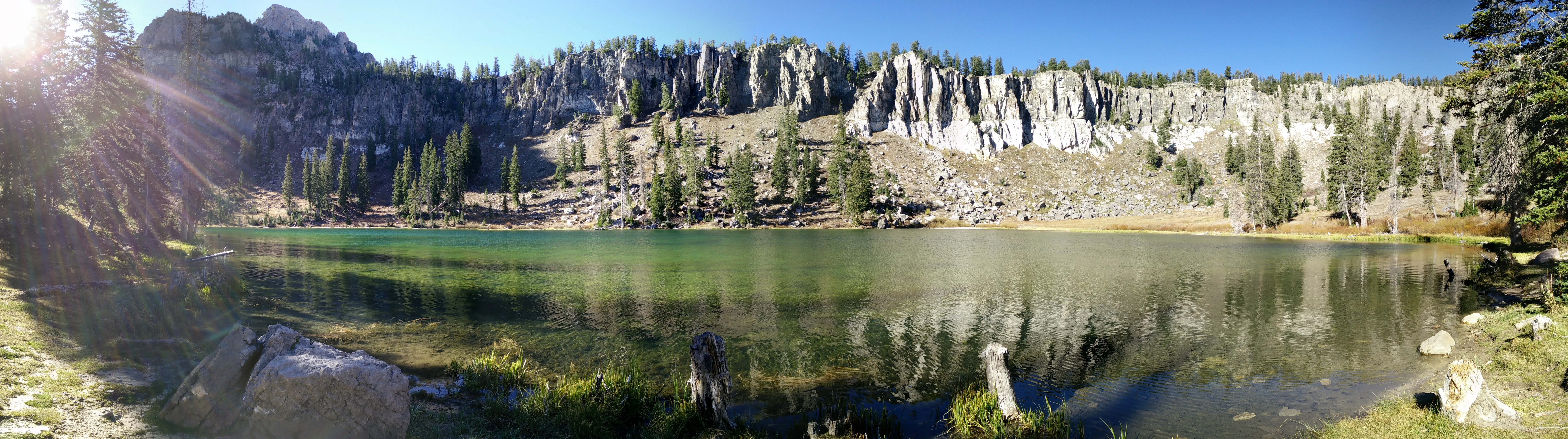 Backpack to White Pine Lake, Logan