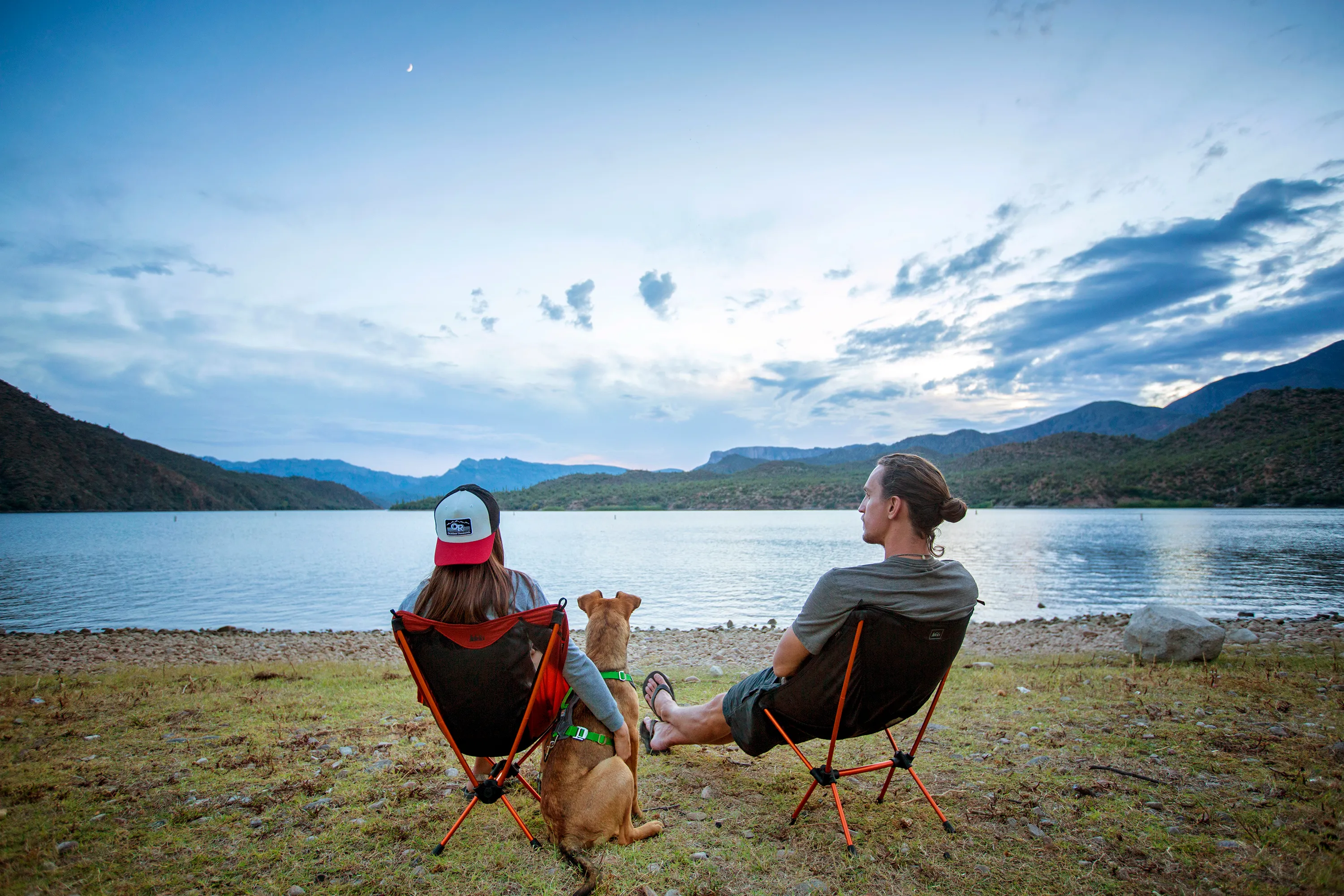 Camp At Burnt Corral Campground On Apache Lake