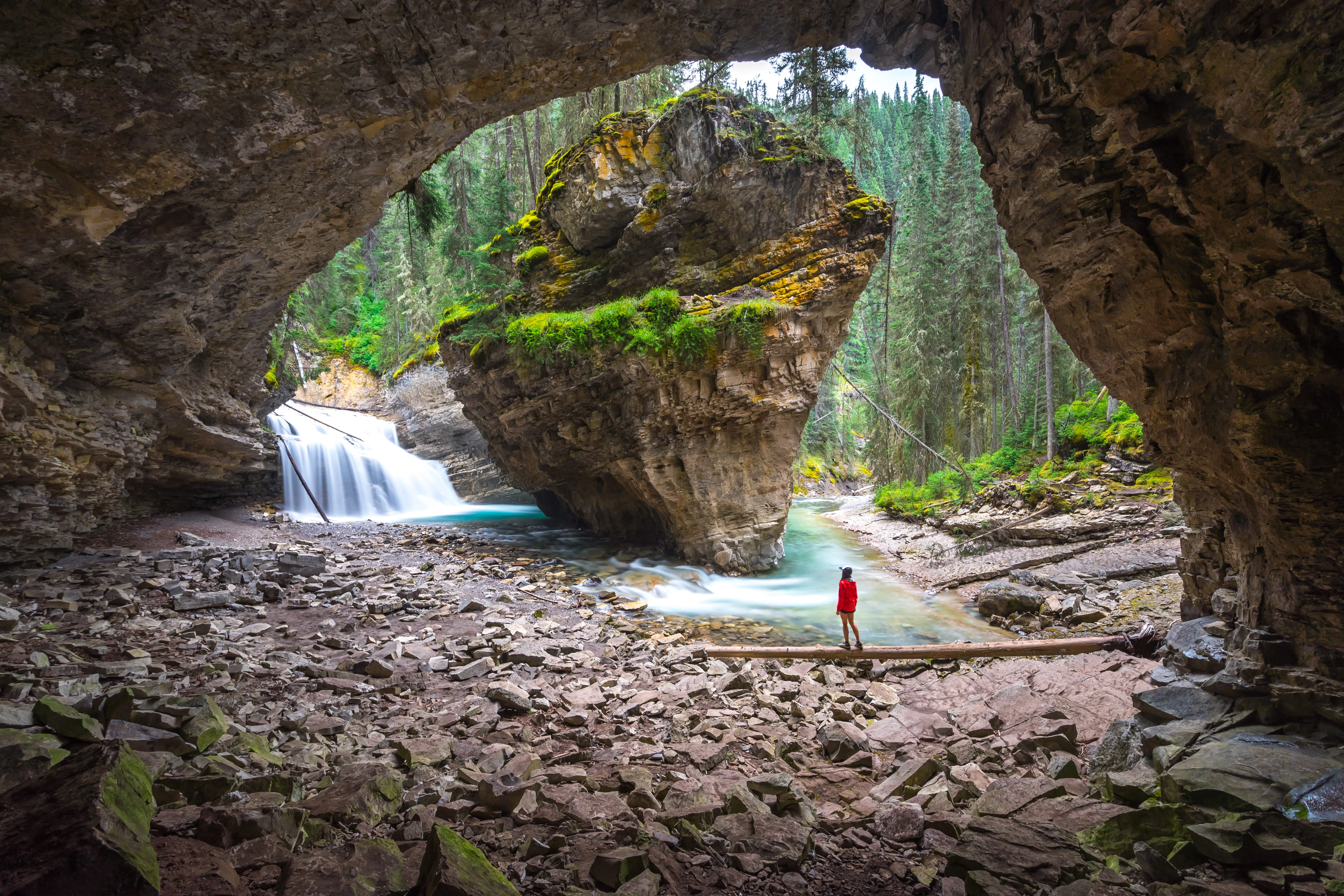 Johnston Canyon Cave (Closed)