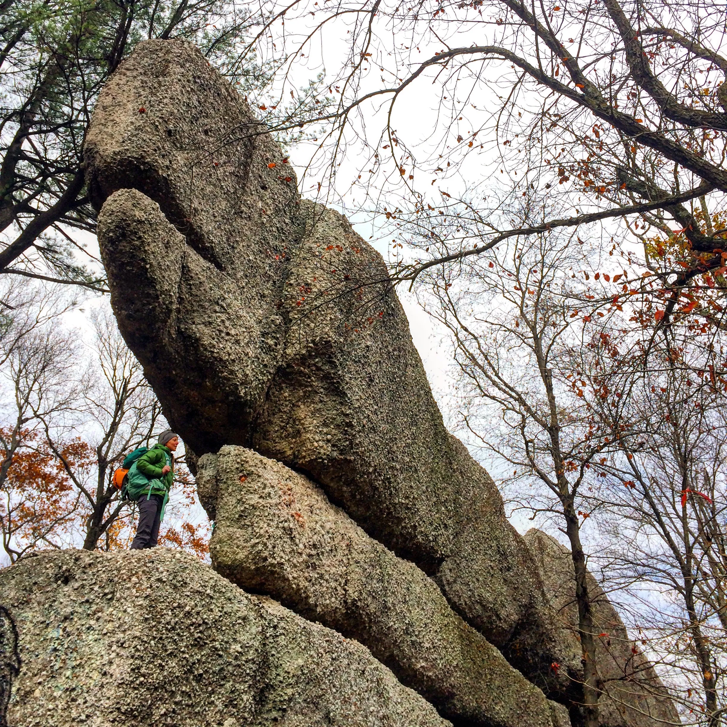Climb Boxcar Rocks