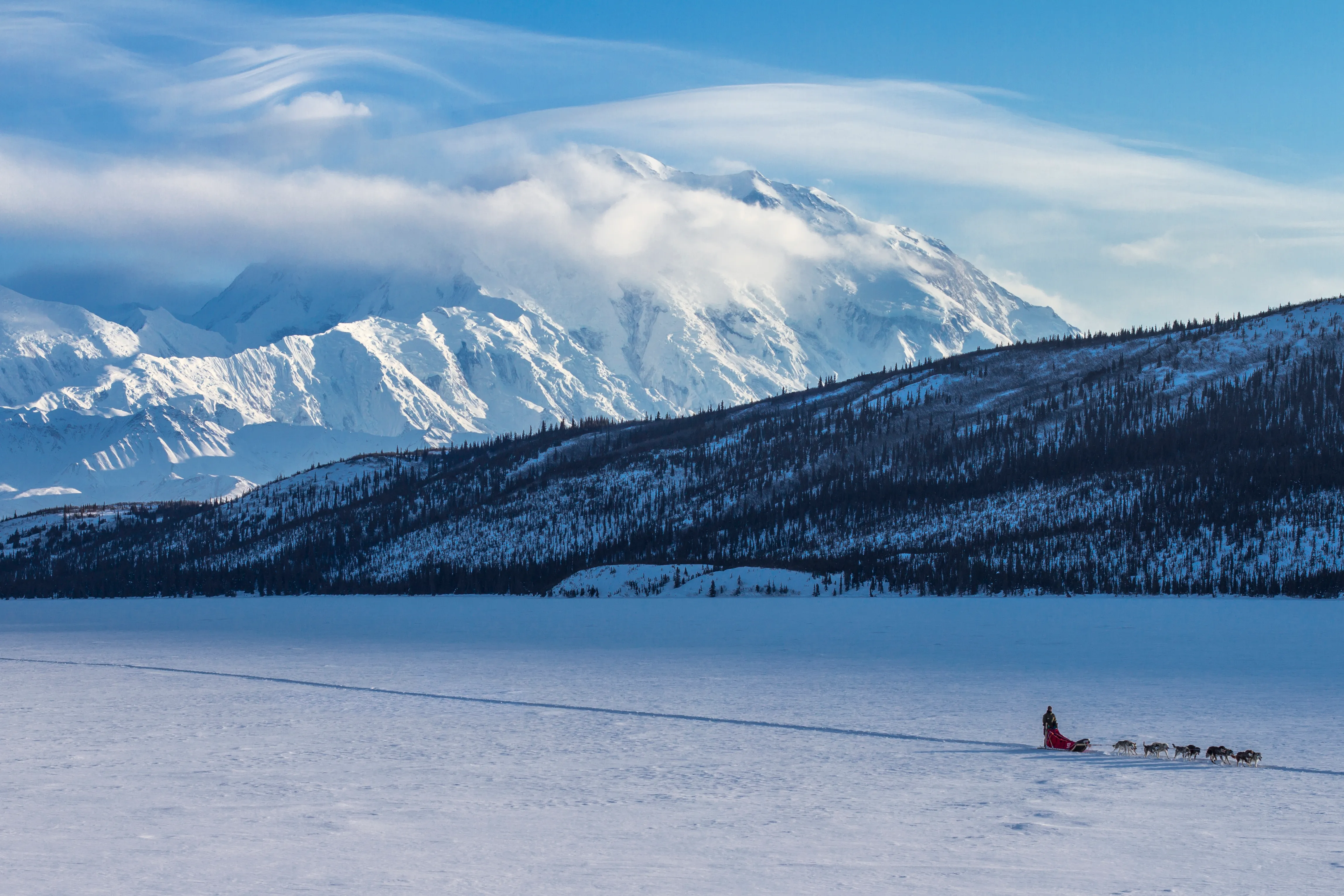 Winter Camp at Wonder Lake