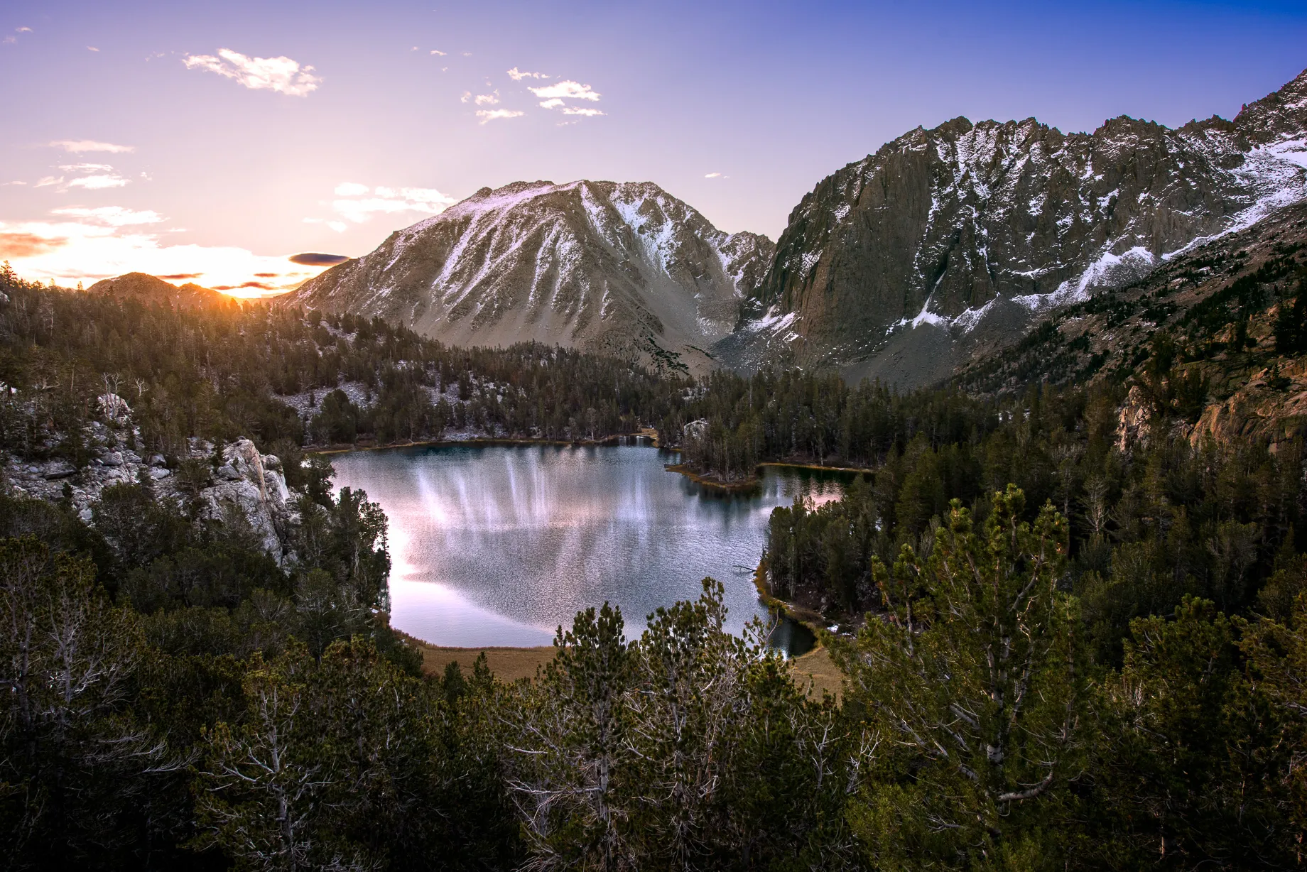 Fourth Lake via Big Pine Creek North Fork Trail