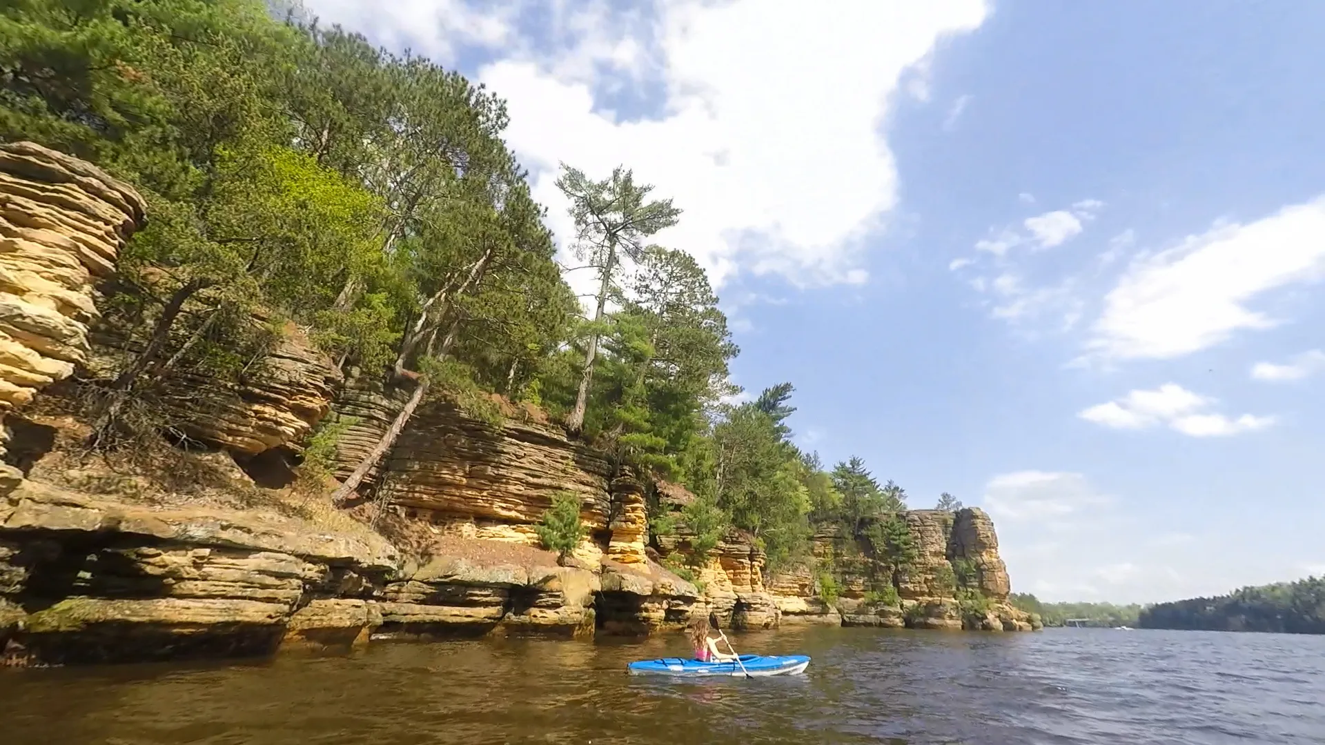 Kayak the Wisconsin River in the Dells