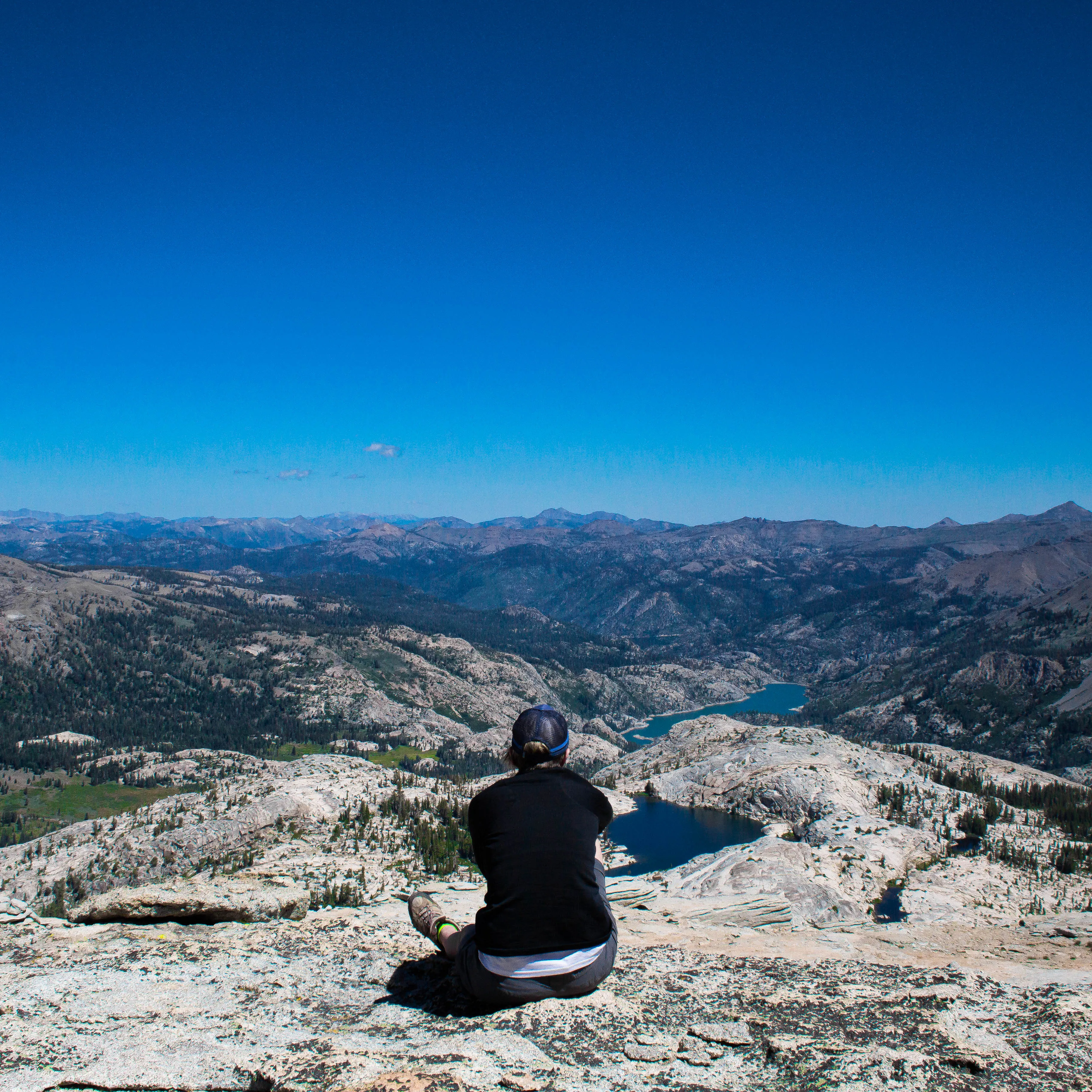 Climb Granite Dome via Lower & Upper Lewis Lakes