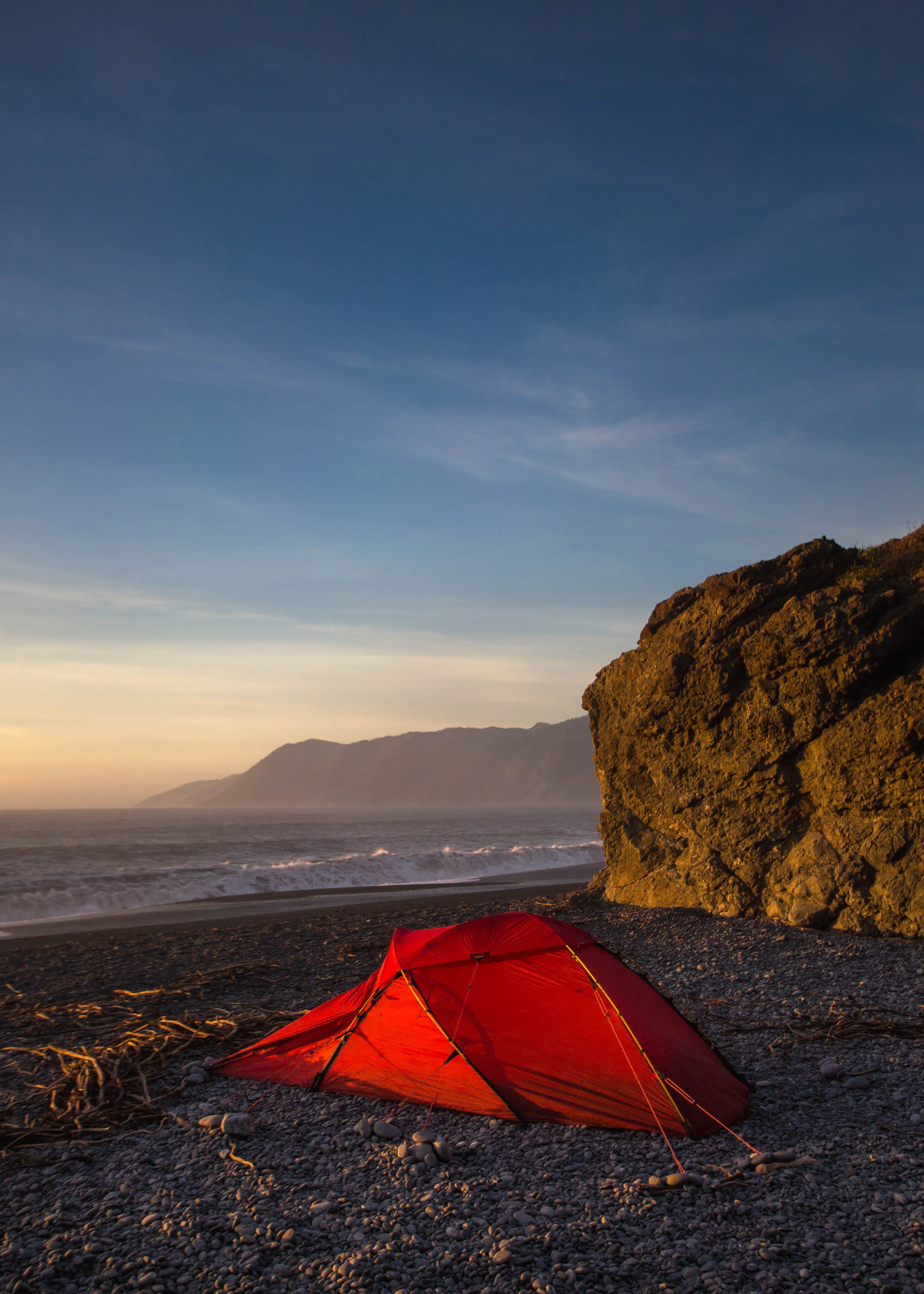 Black Sands Beach on the Lost Coast