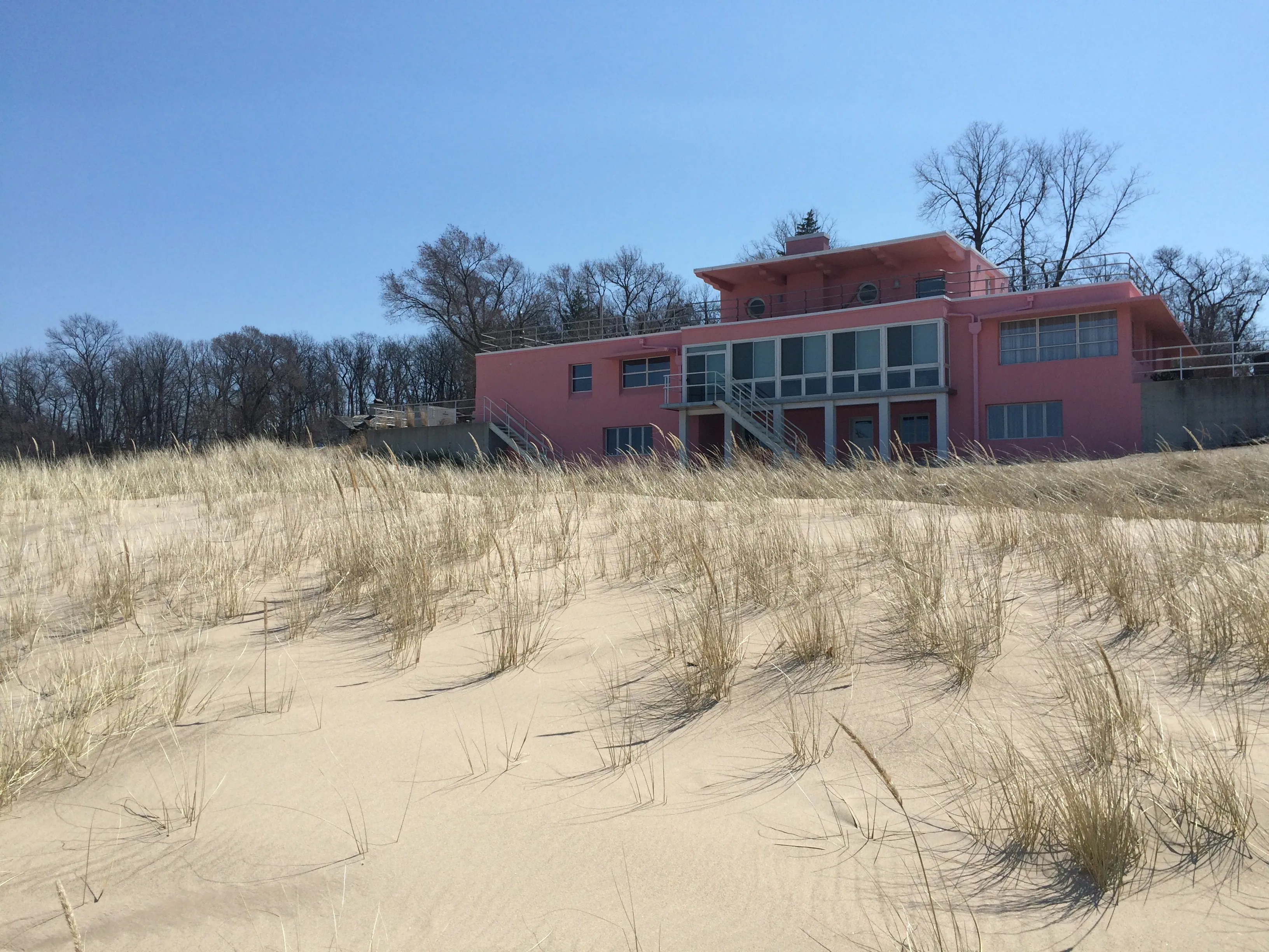 Stroll along the Beach at Beverly Shores