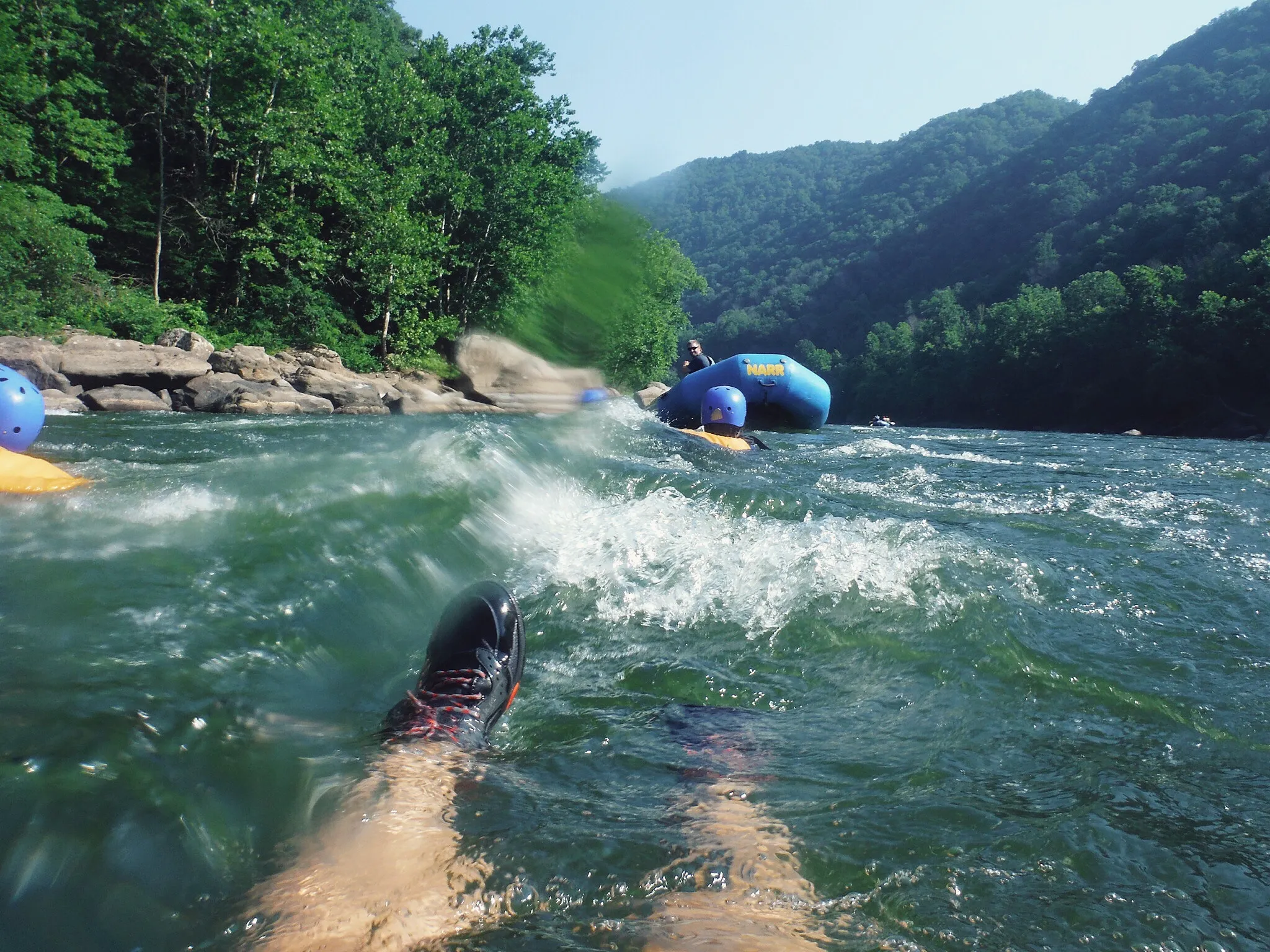 Raft the New River