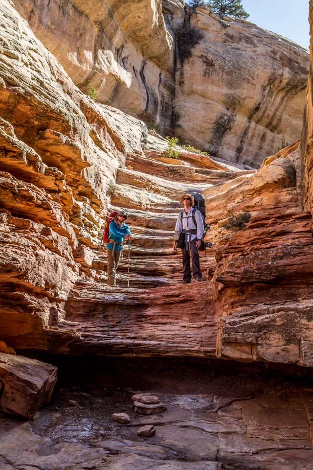 Backpack Great Gulch: Kane Gulch to Bullet Canyon 