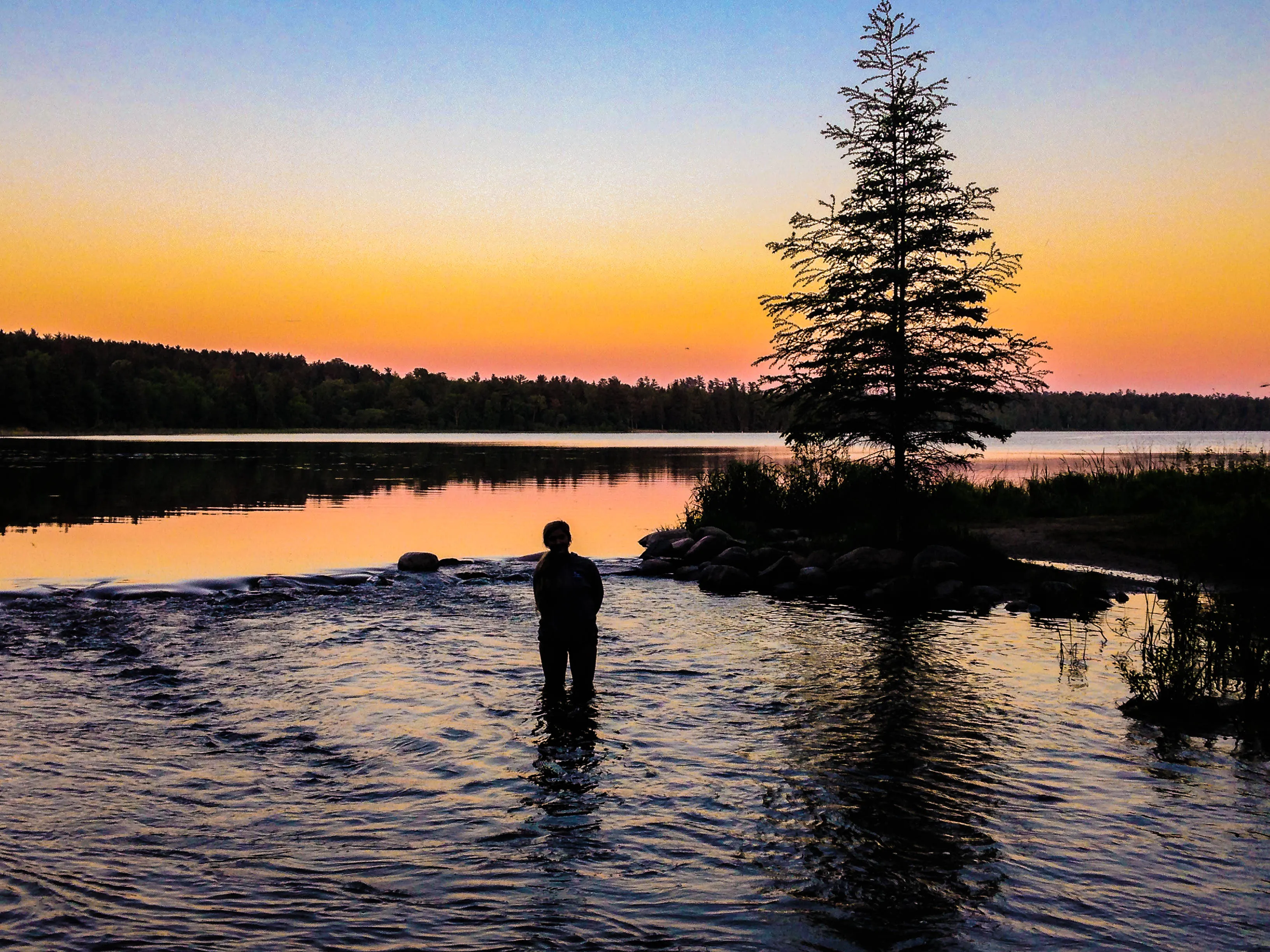 Walk Across the Mississippi River in Itasca SP
