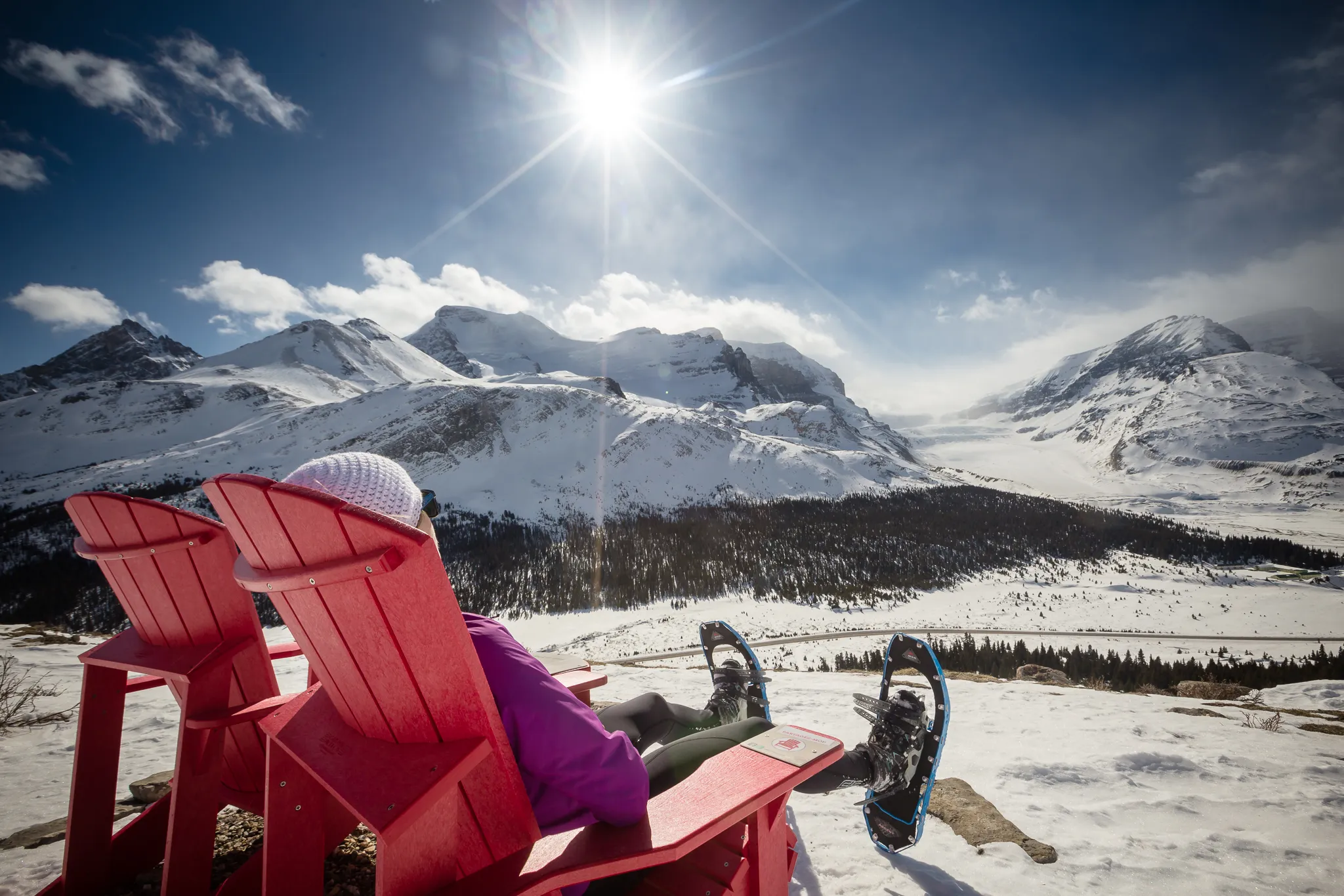 Snowshoe to Wilcox Pass