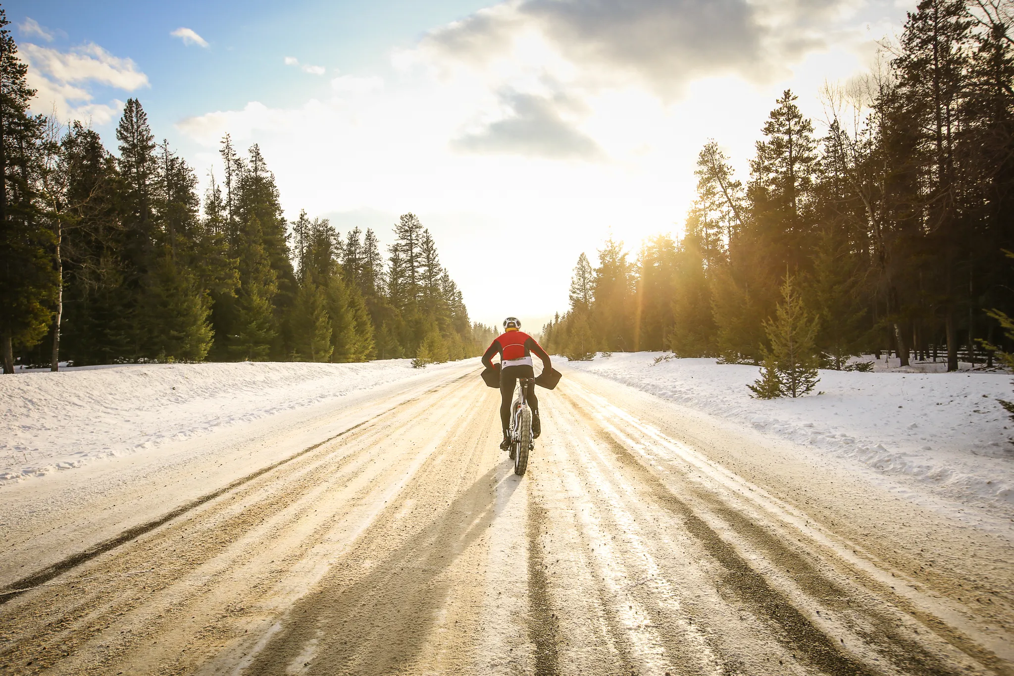 Fat Bike Maligne Lake Road