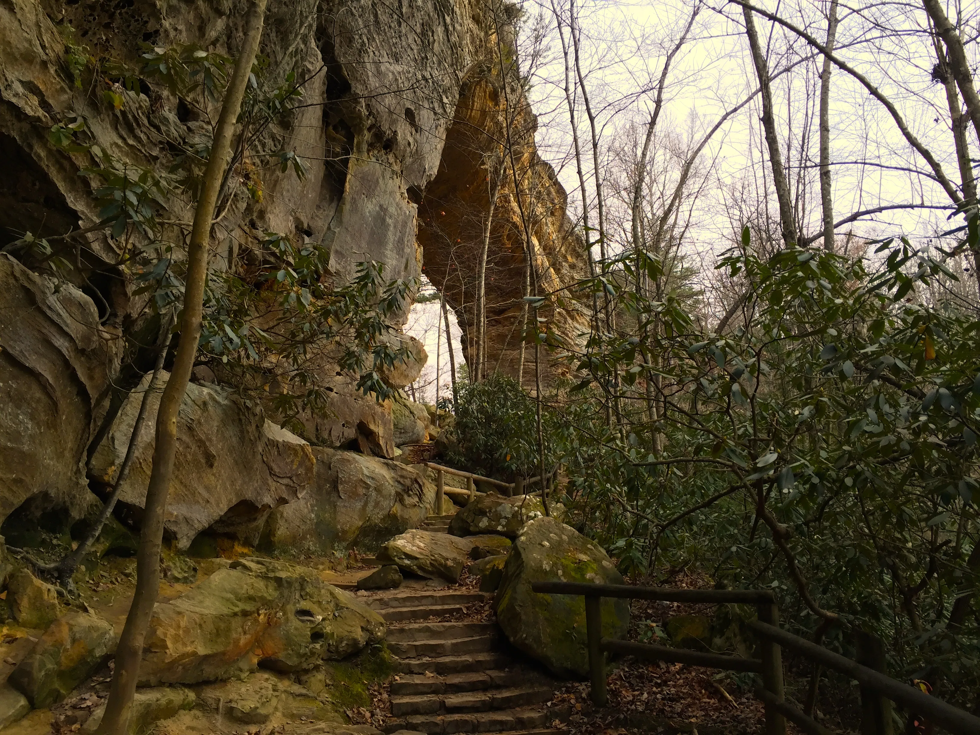 Hike to Natural Bridge and Battleship Rock