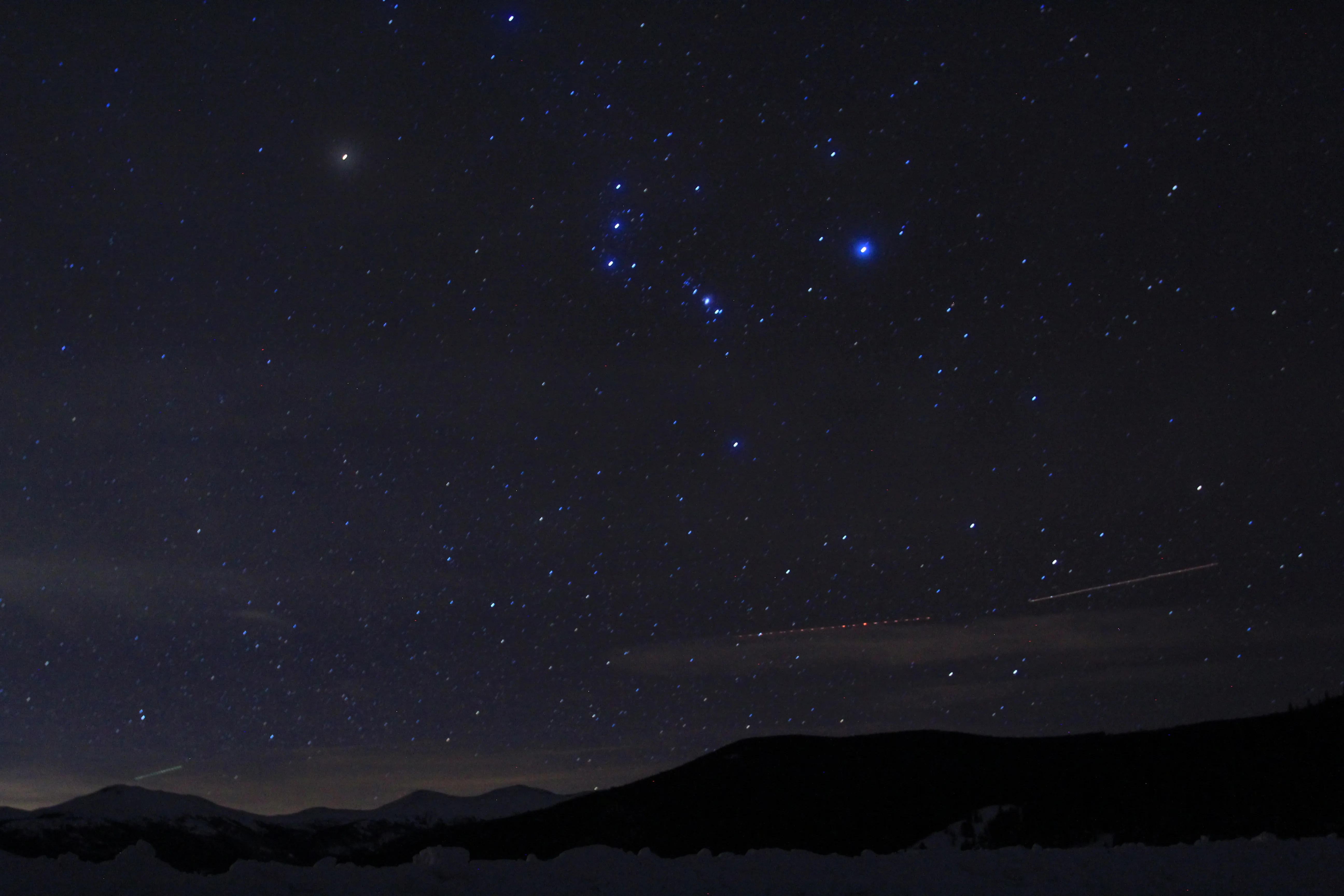 Winter Astrophotography at Taylor Reservoir
