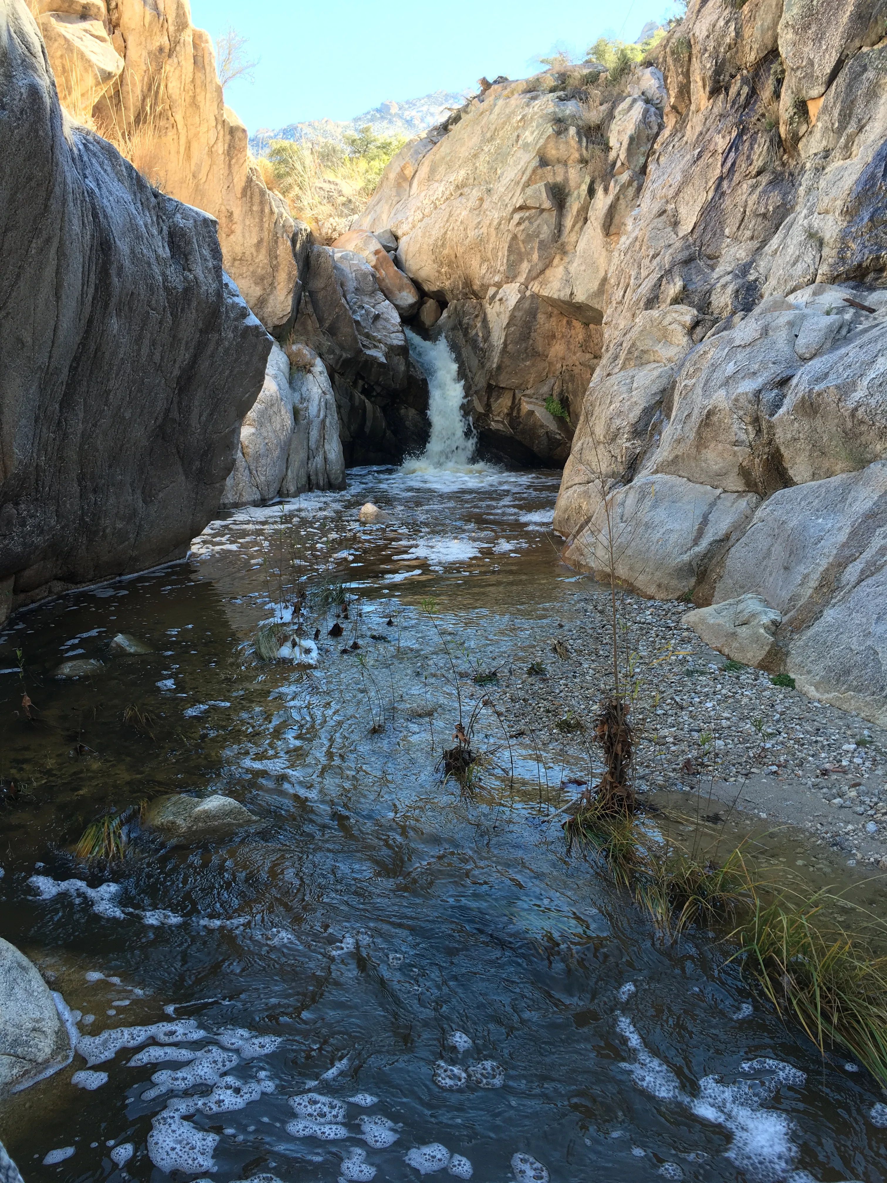 Romero Pools via Romero Canyon