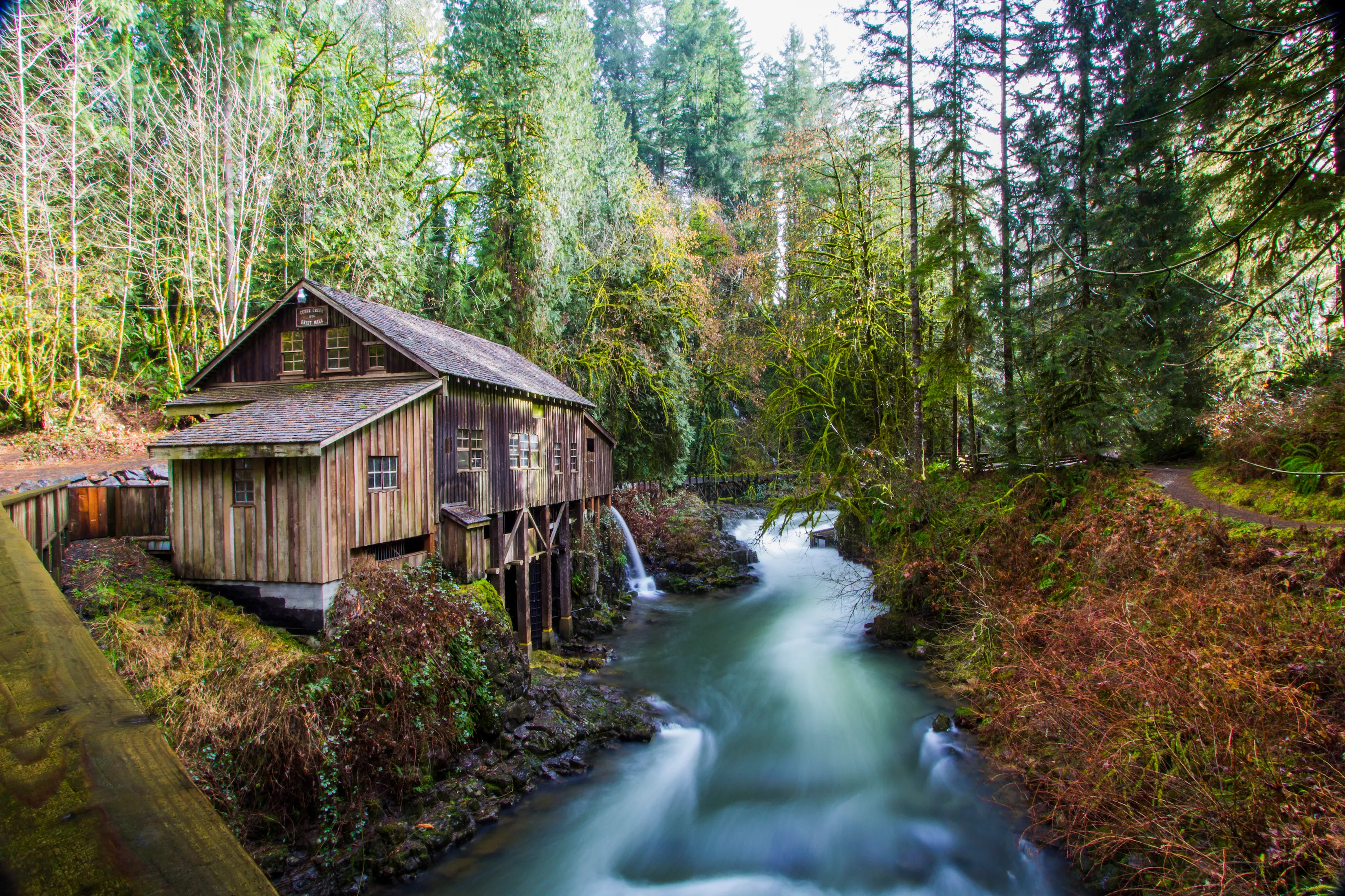 Explore the Cedar Grist Mill