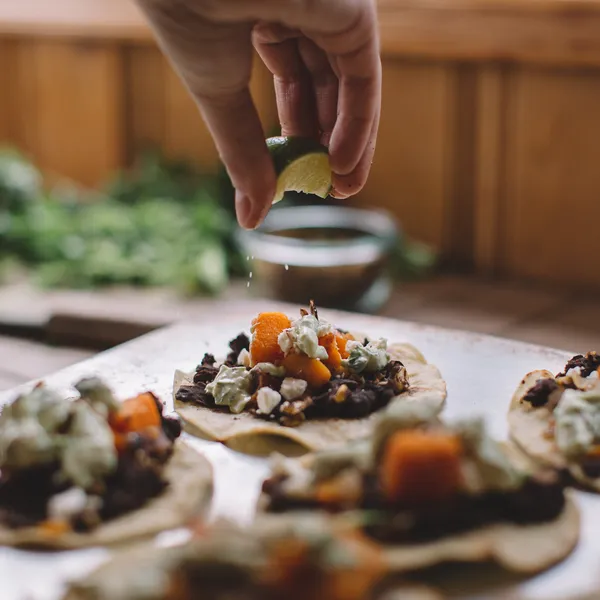 Fuel For The Weekend: Butternut Black Bean Tostadas