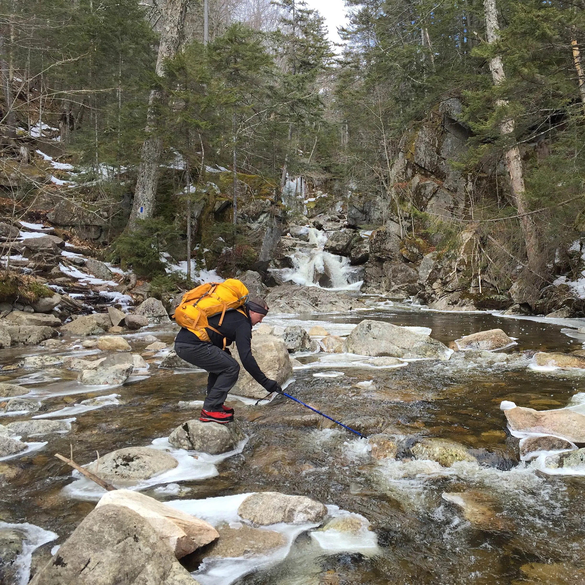 Kinsman Pond via Basin Cascade