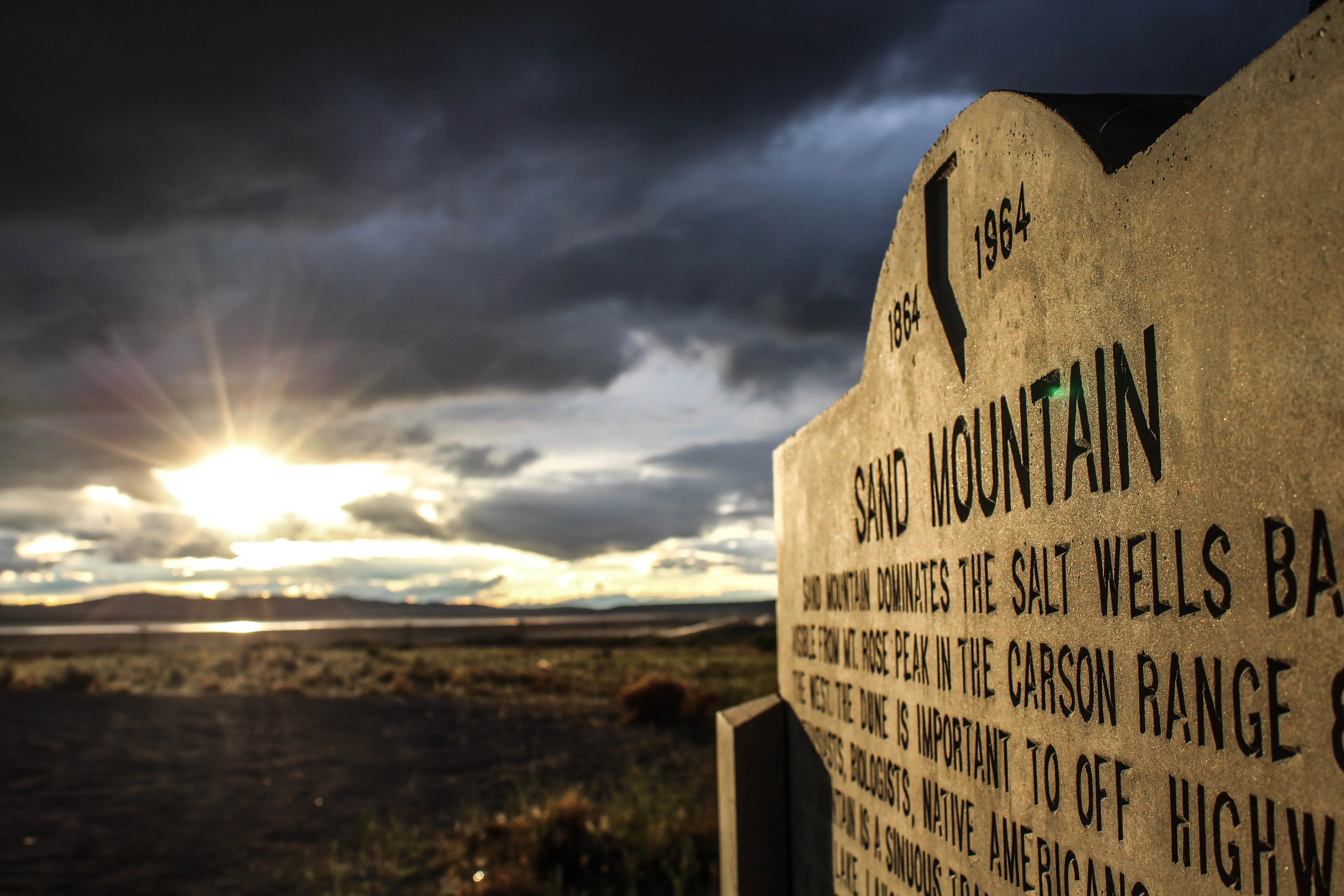 Catch a Sunset At Sand Mountain